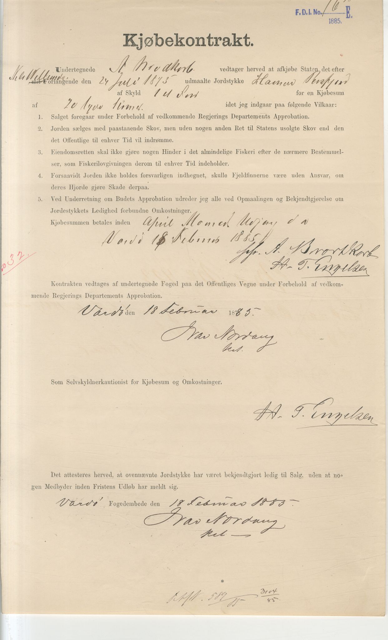 Brodtkorb handel A/S, VAMU/A-0001/Q/Qb/L0003: Faste eiendommer i Vardø Herred, 1862-1939, p. 128