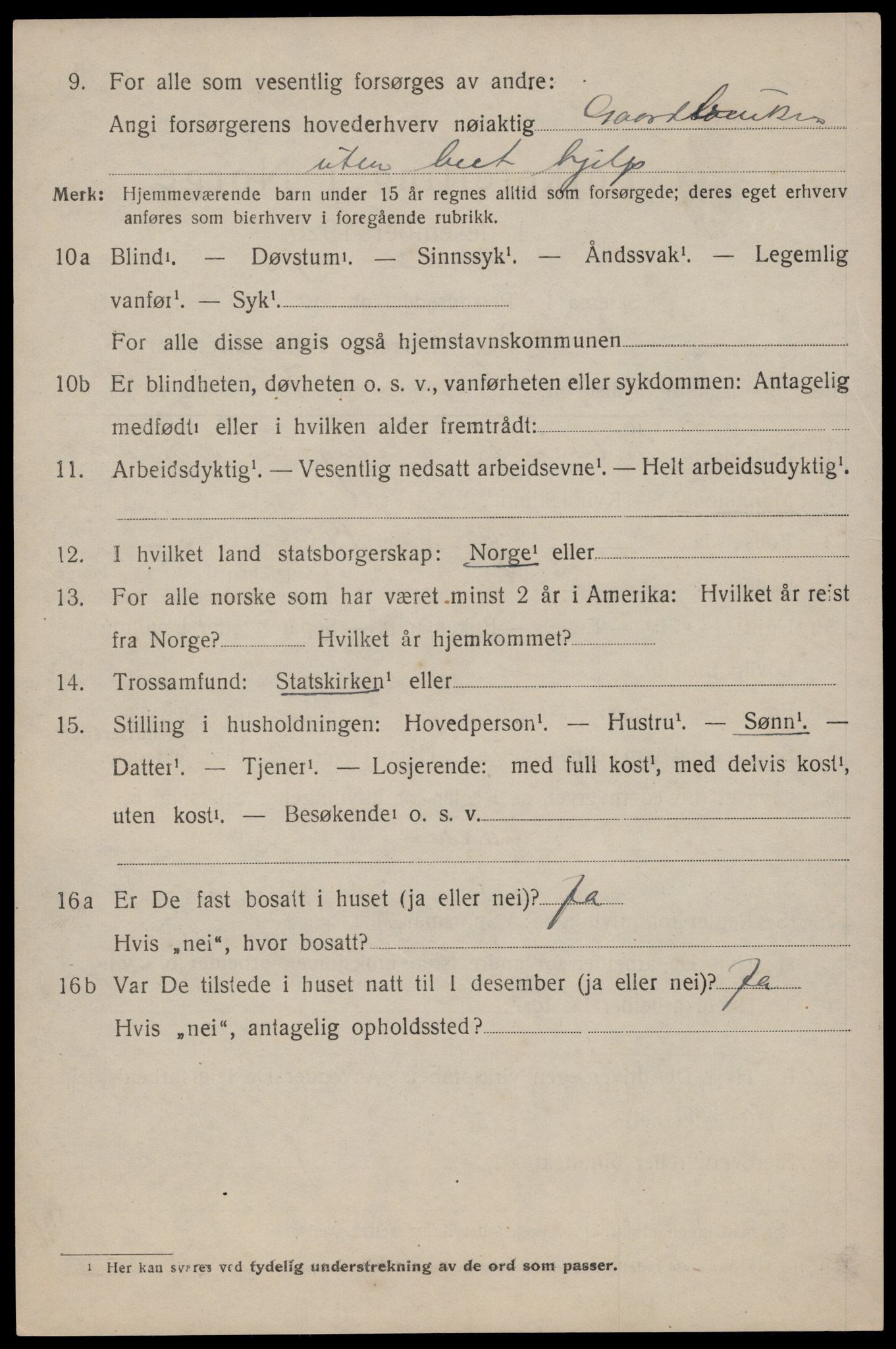 SAST, 1920 census for Nærbø, 1920, p. 1646