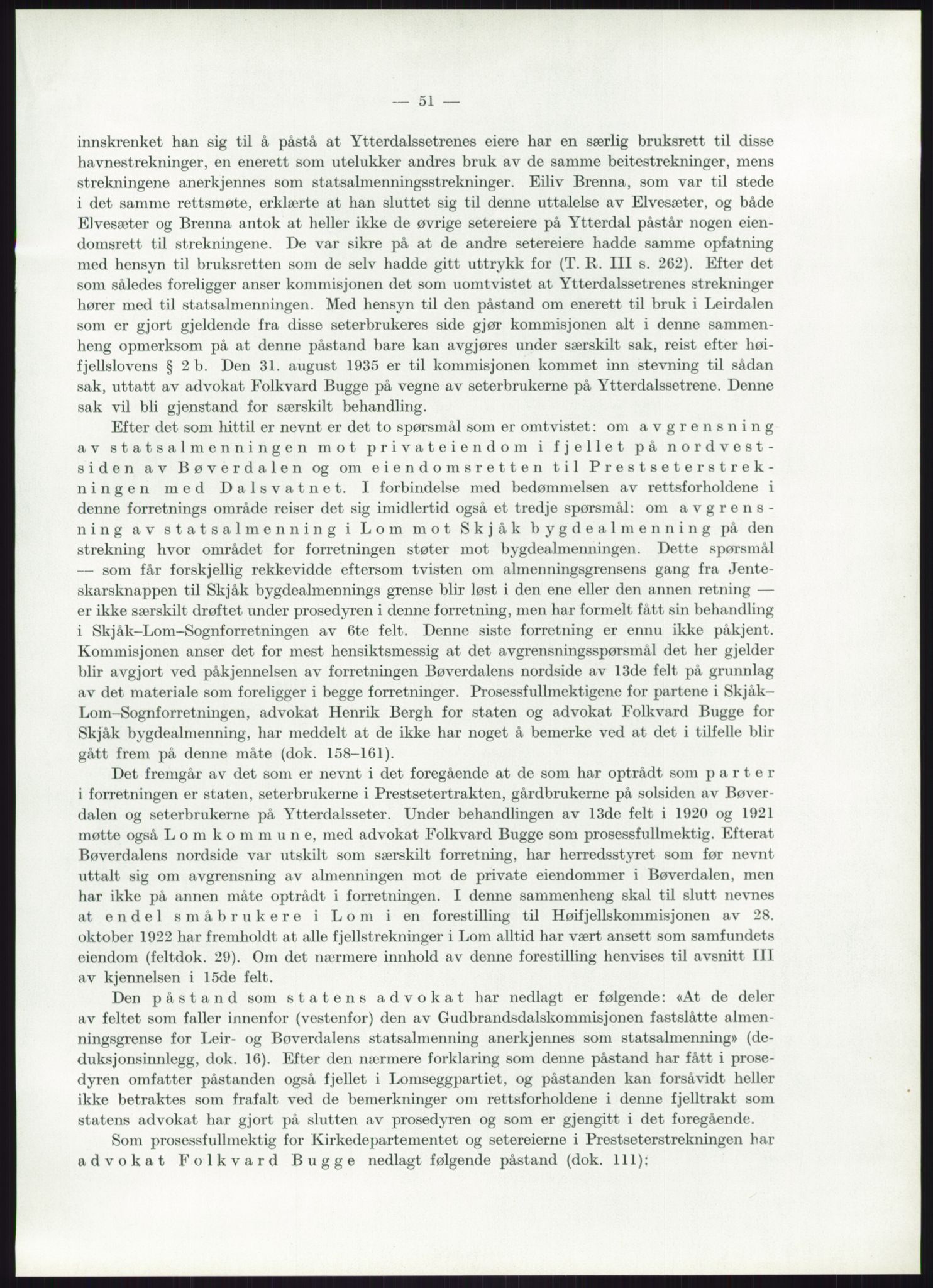 Høyfjellskommisjonen, AV/RA-S-1546/X/Xa/L0001: Nr. 1-33, 1909-1953, p. 6278