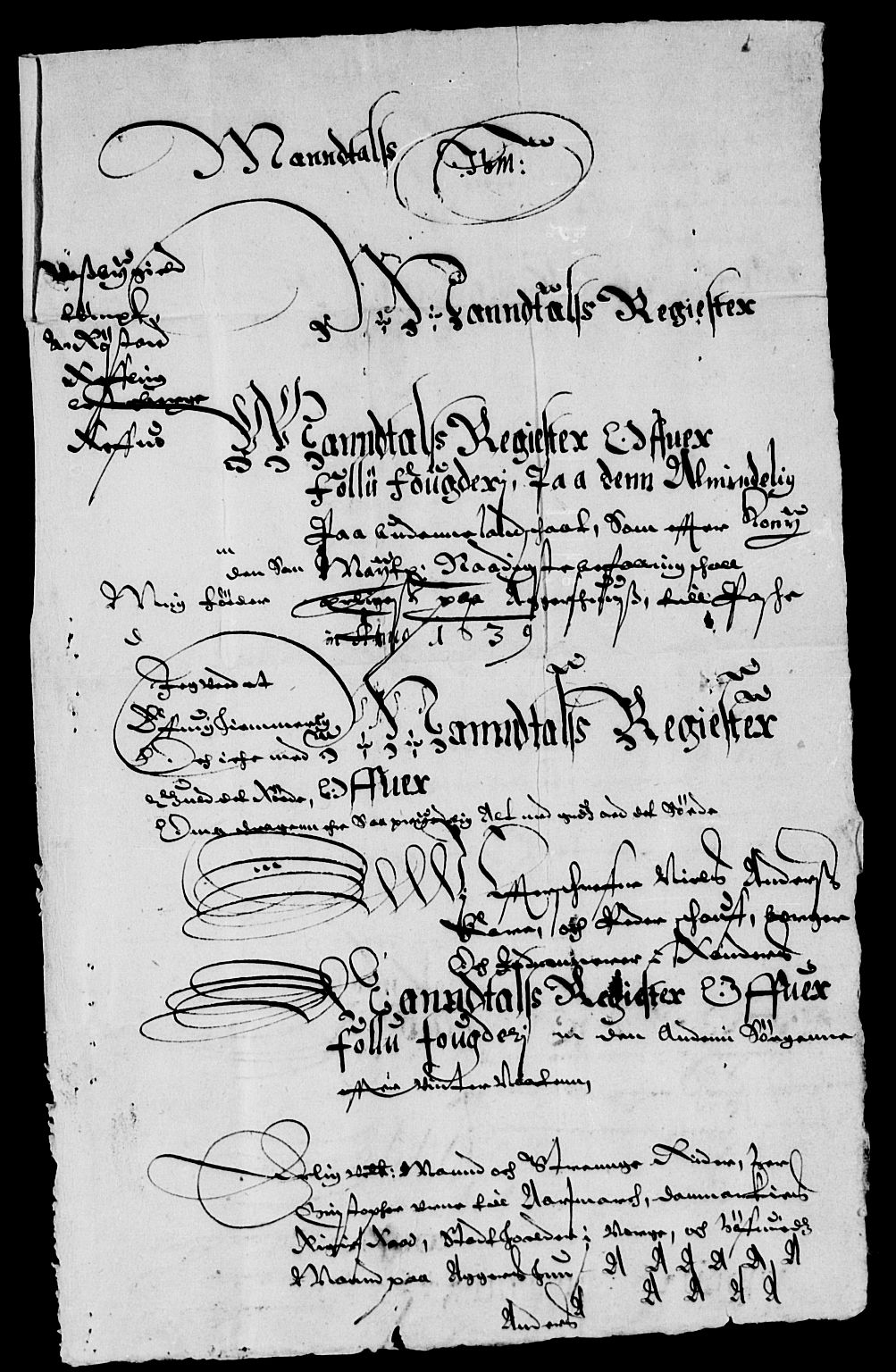 Rentekammeret inntil 1814, Reviderte regnskaper, Lensregnskaper, AV/RA-EA-5023/R/Rb/Rba/L0141: Akershus len, 1638-1639