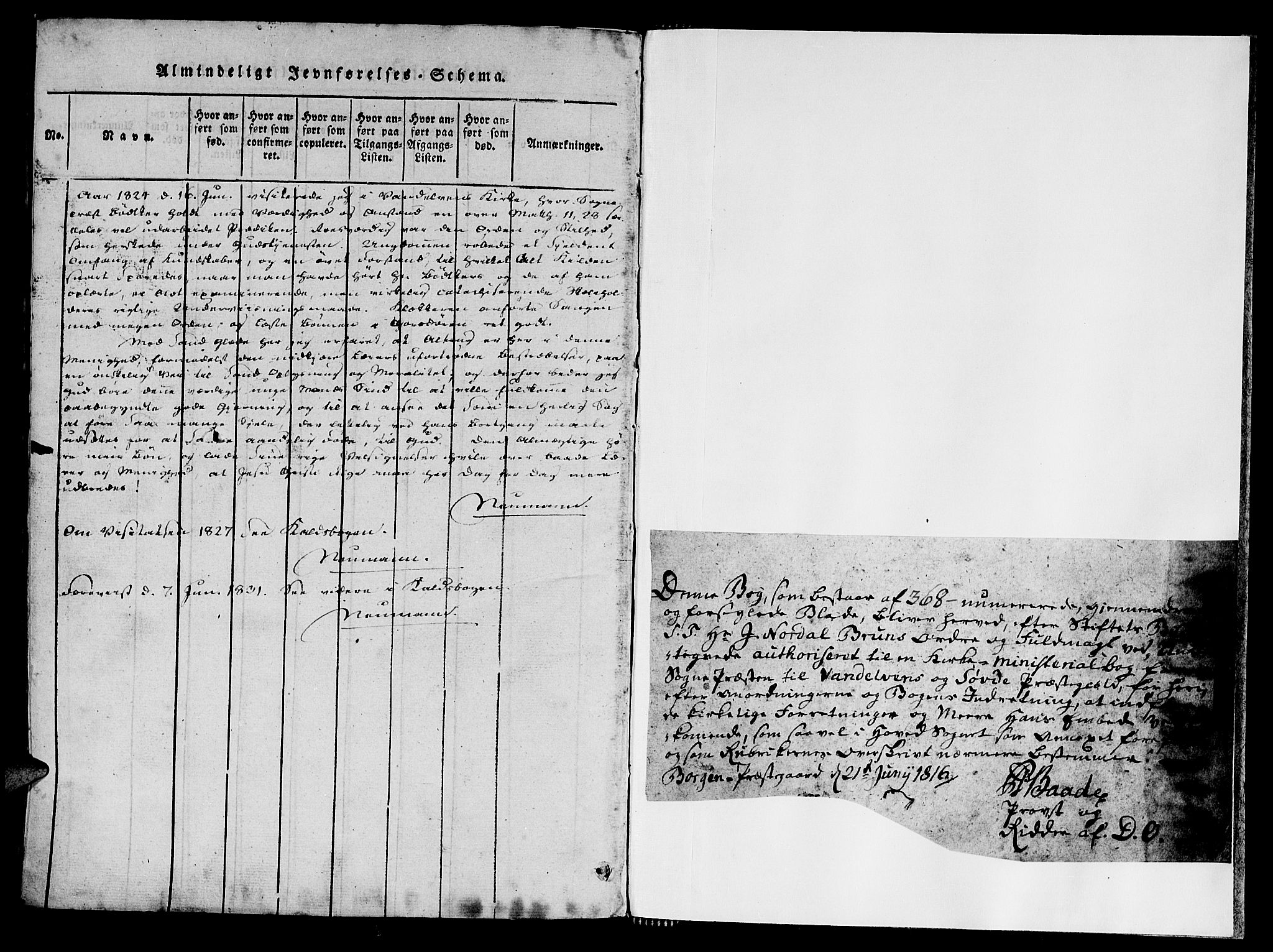 Ministerialprotokoller, klokkerbøker og fødselsregistre - Møre og Romsdal, AV/SAT-A-1454/501/L0004: Parish register (official) no. 501A04, 1816-1831, p. 353