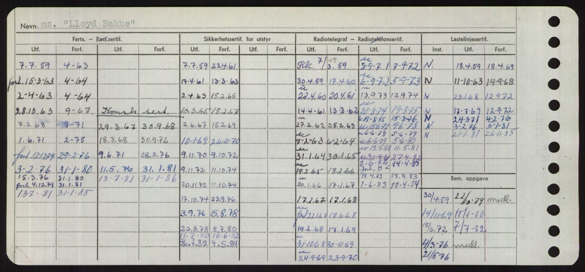 Sjøfartsdirektoratet med forløpere, Skipsmålingen, AV/RA-S-1627/H/Hd/L0023: Fartøy, Lia-Løv, p. 272