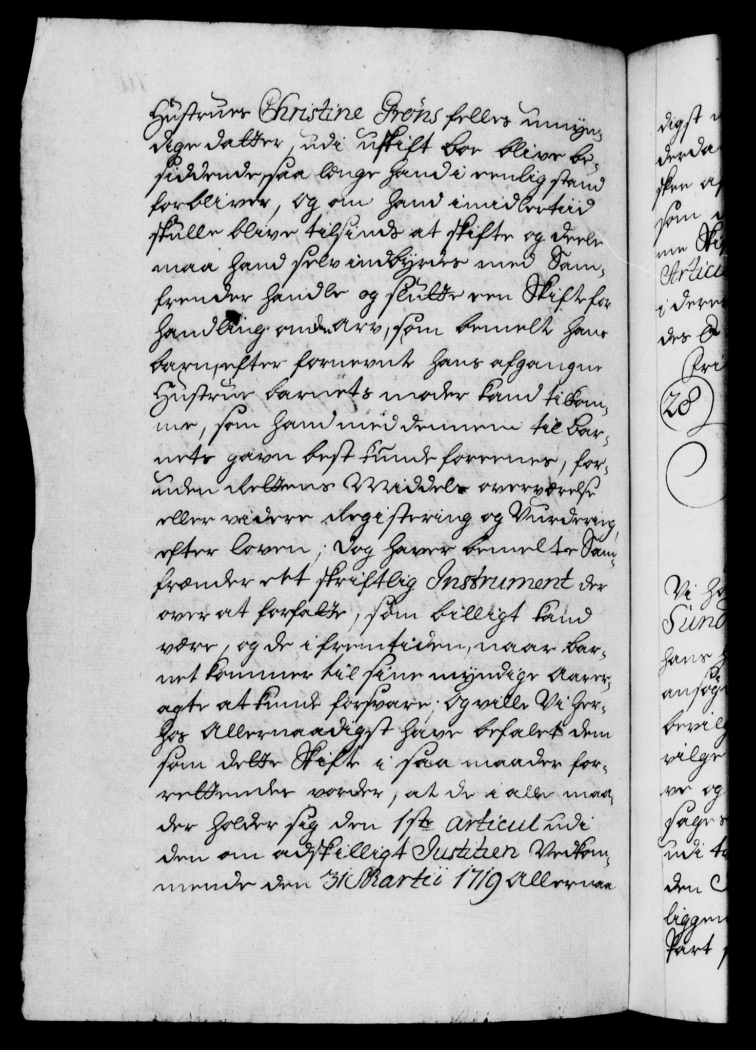 Danske Kanselli 1572-1799, AV/RA-EA-3023/F/Fc/Fca/Fcaa/L0027: Norske registre, 1730-1732, p. 410b