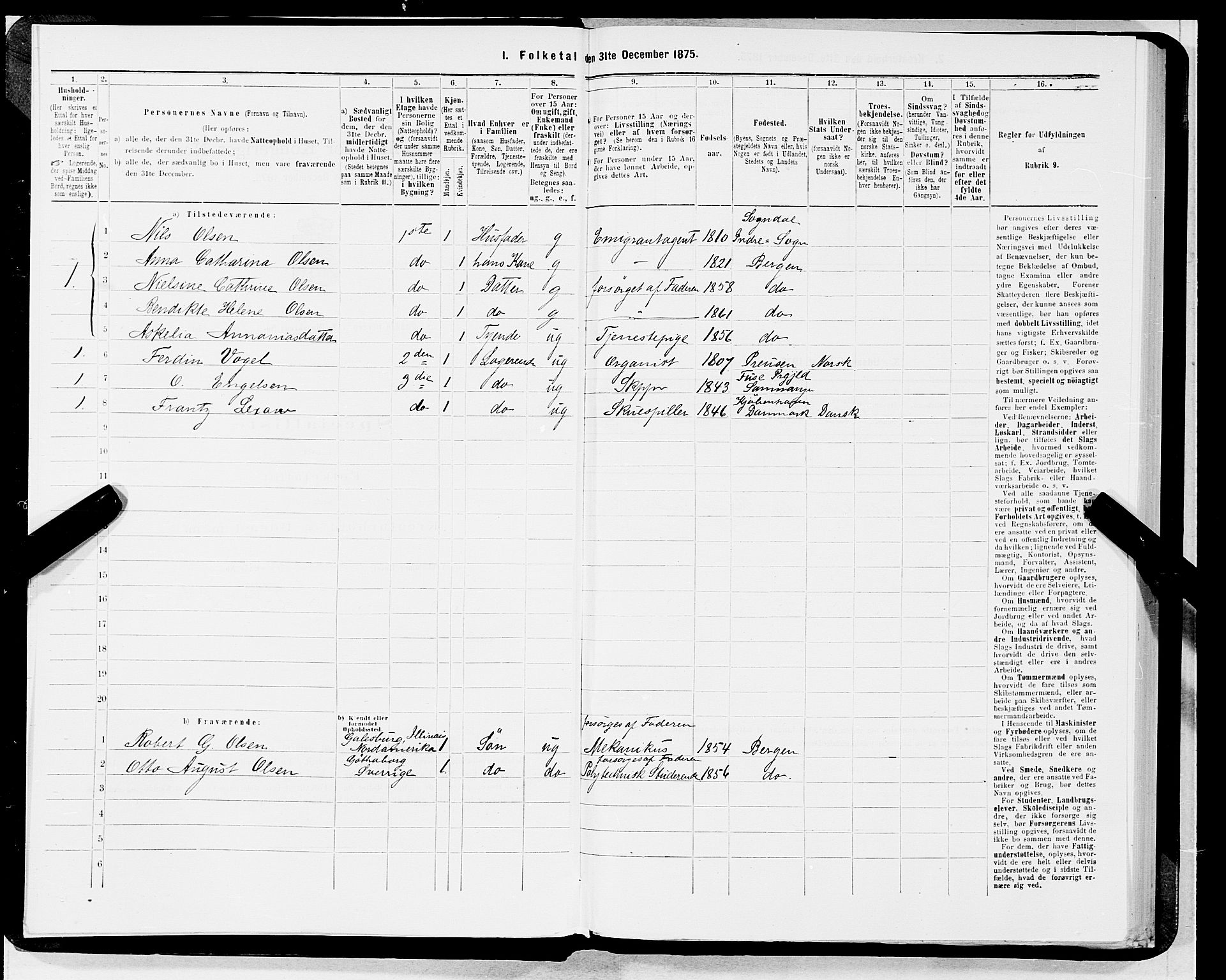 SAB, 1875 census for 1301 Bergen, 1875, p. 516