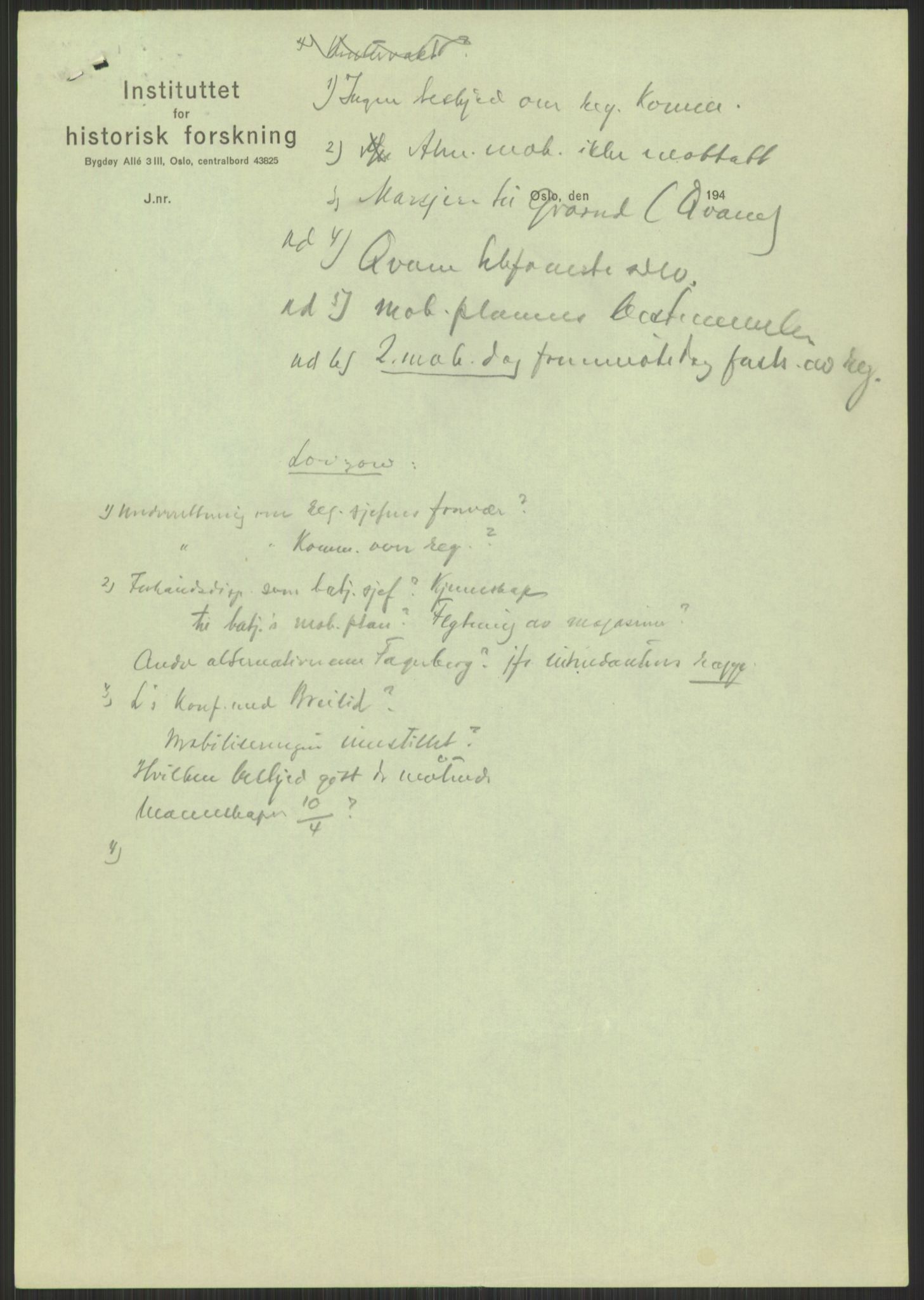 Forsvaret, Forsvarets krigshistoriske avdeling, AV/RA-RAFA-2017/Y/Yb/L0052: II-C-11-112-120  -  1. Divisjon, 1940, p. 921