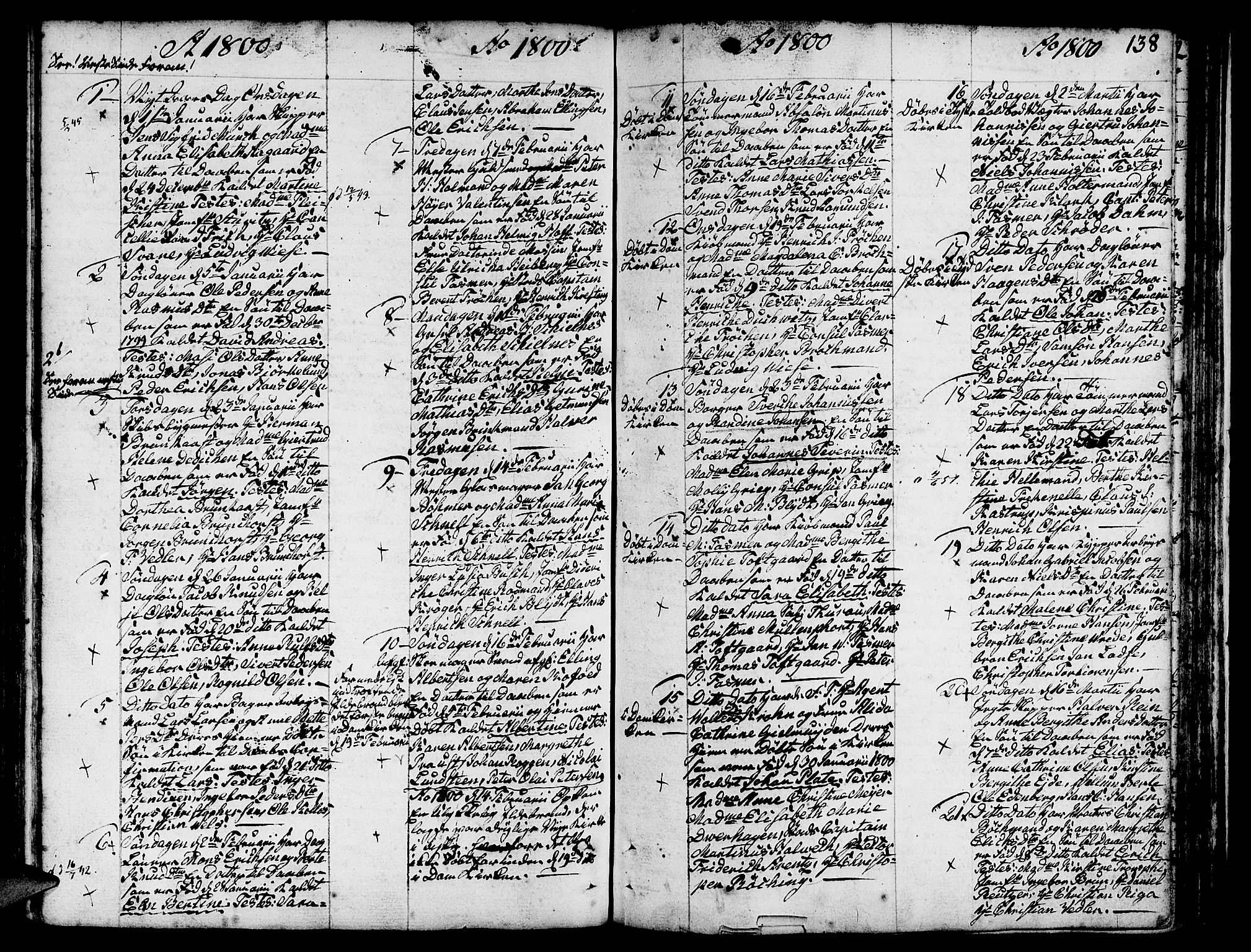 Nykirken Sokneprestembete, SAB/A-77101/H/Haa/L0005: Parish register (official) no. A 5, 1775-1808, p. 138