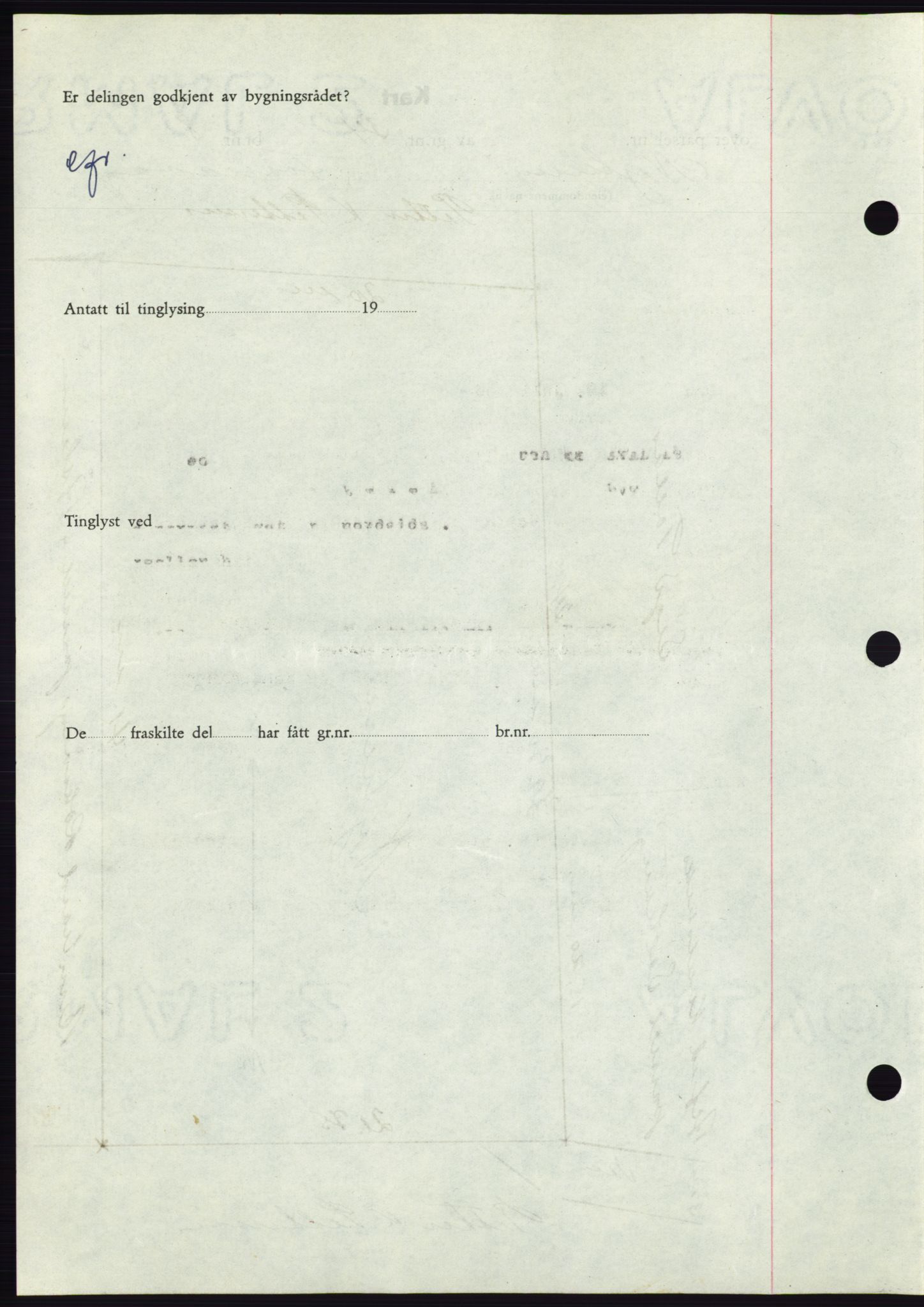 Søre Sunnmøre sorenskriveri, AV/SAT-A-4122/1/2/2C/L0078: Mortgage book no. 4A, 1946-1946, Diary no: : 821/1946