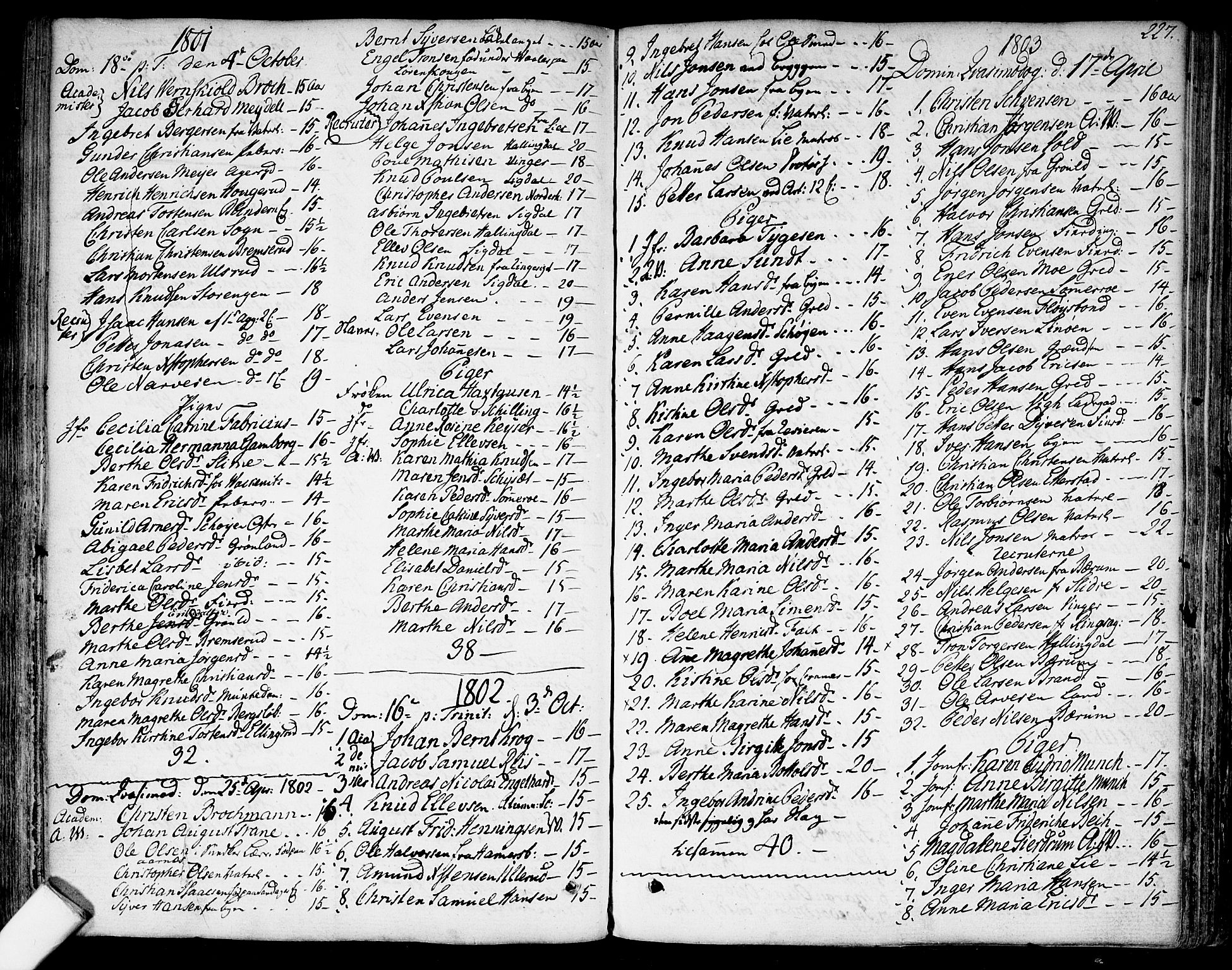 Garnisonsmenigheten Kirkebøker, SAO/A-10846/F/Fa/L0003: Parish register (official) no. 3, 1777-1809, p. 227