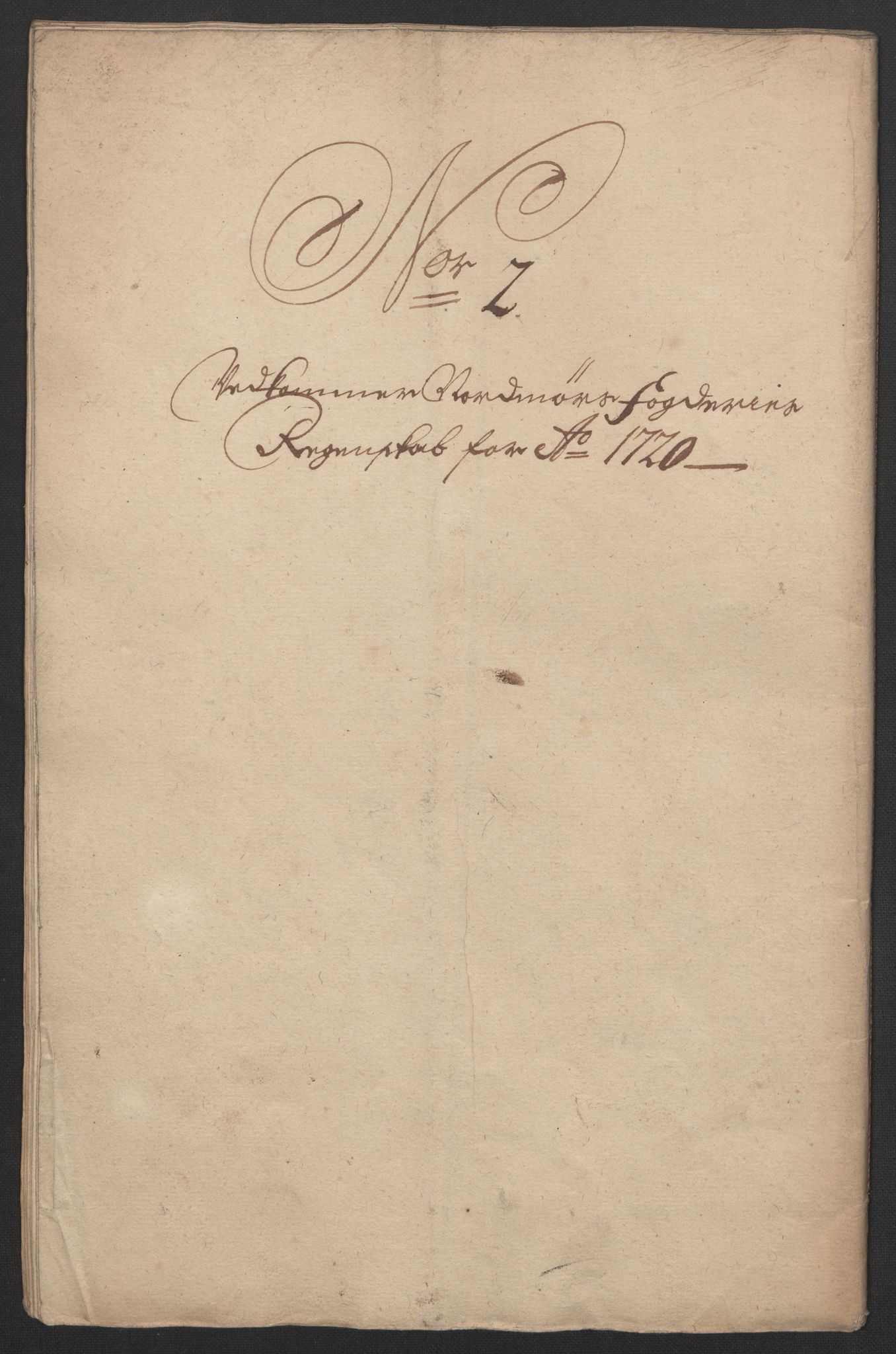 Rentekammeret inntil 1814, Reviderte regnskaper, Fogderegnskap, RA/EA-4092/R56/L3753: Fogderegnskap Nordmøre, 1720, p. 101