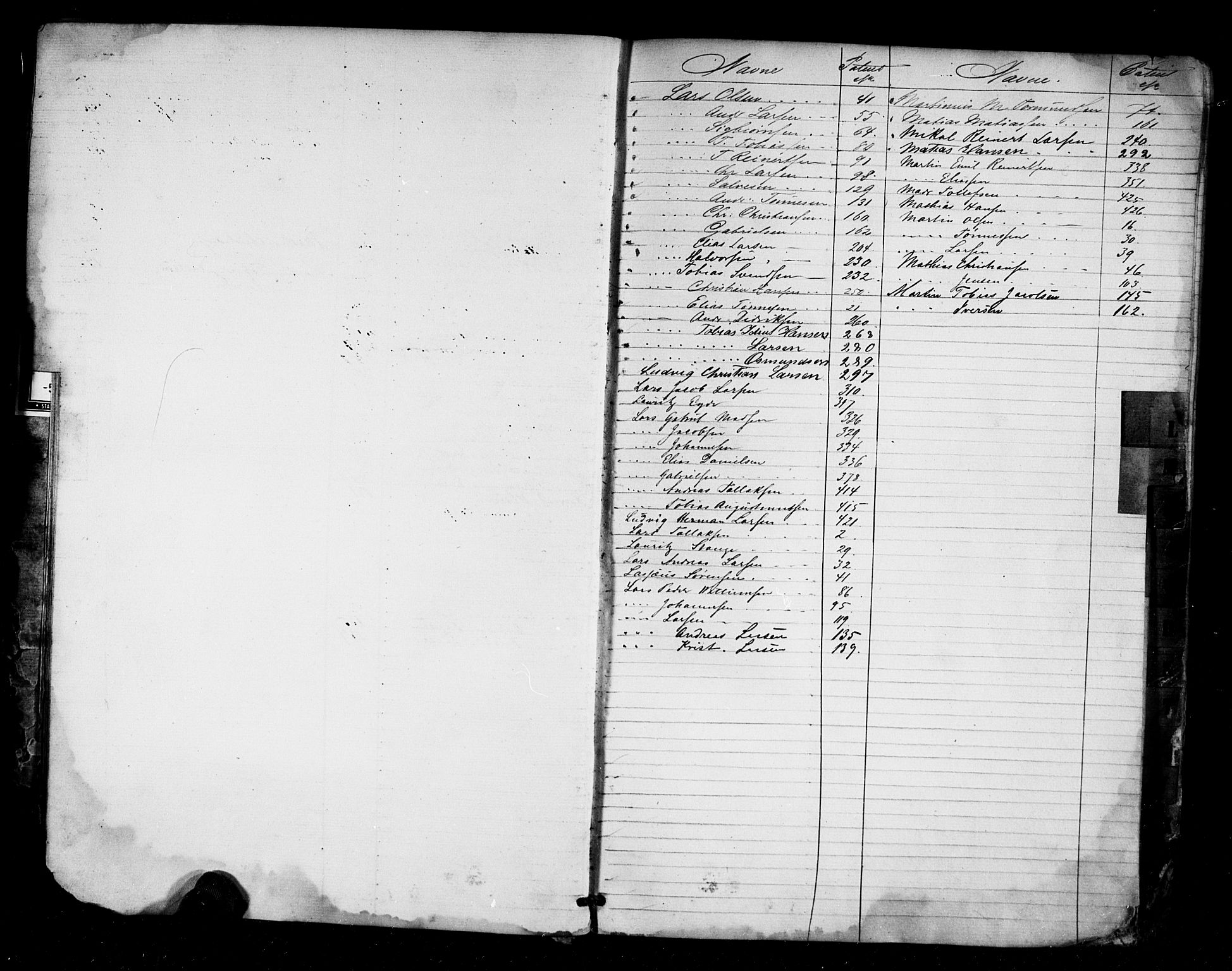 Flekkefjord mønstringskrets, SAK/2031-0018/F/Fa/L0001: Annotasjonsrulle nr 1-435 med register, N-1, 1860-1867, p. 8