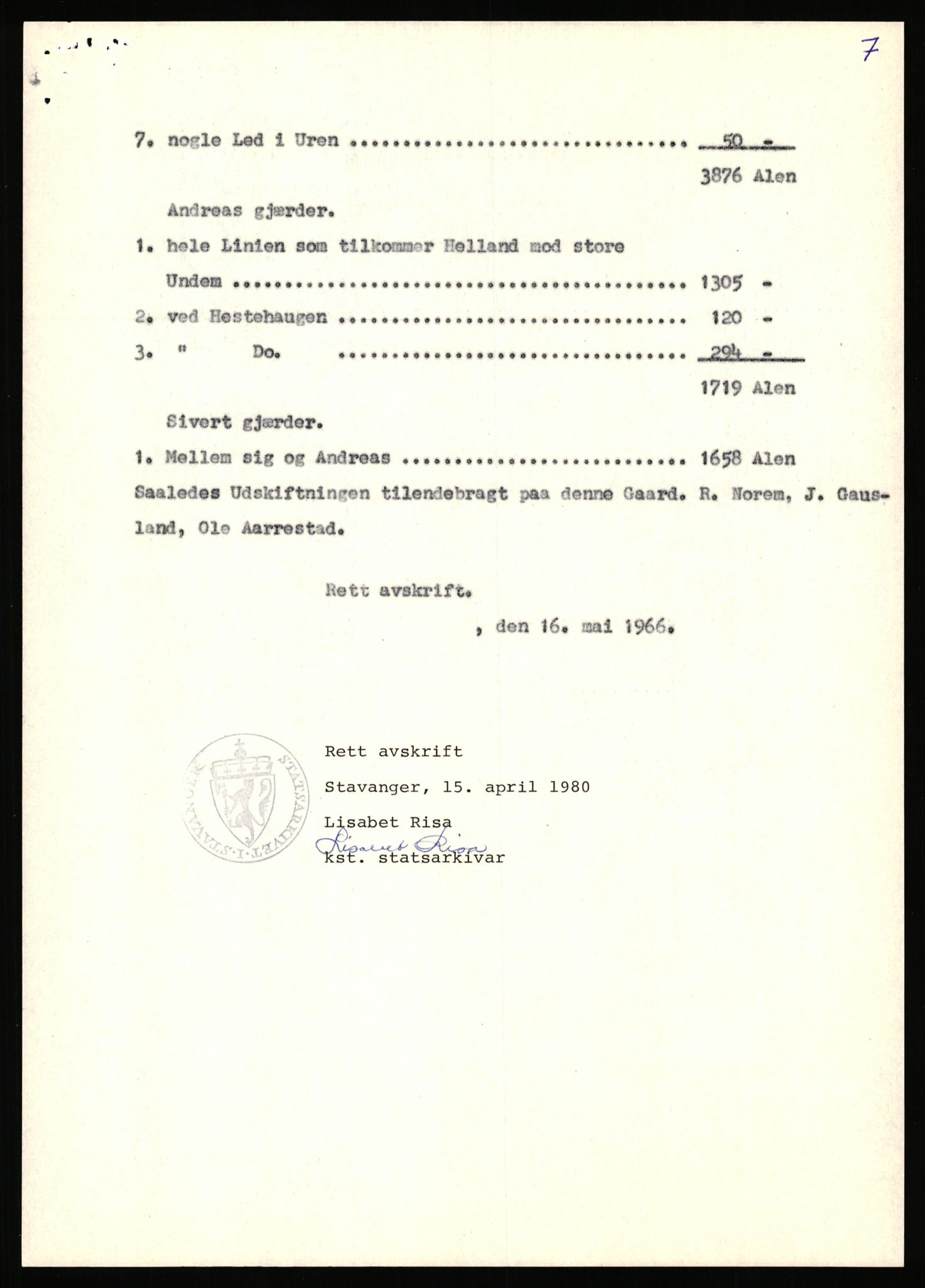 Statsarkivet i Stavanger, AV/SAST-A-101971/03/Y/Yj/L0034: Avskrifter sortert etter gårdsnavn: Helgeland i Bjerkreim - Helle nedre, 1750-1930, p. 527