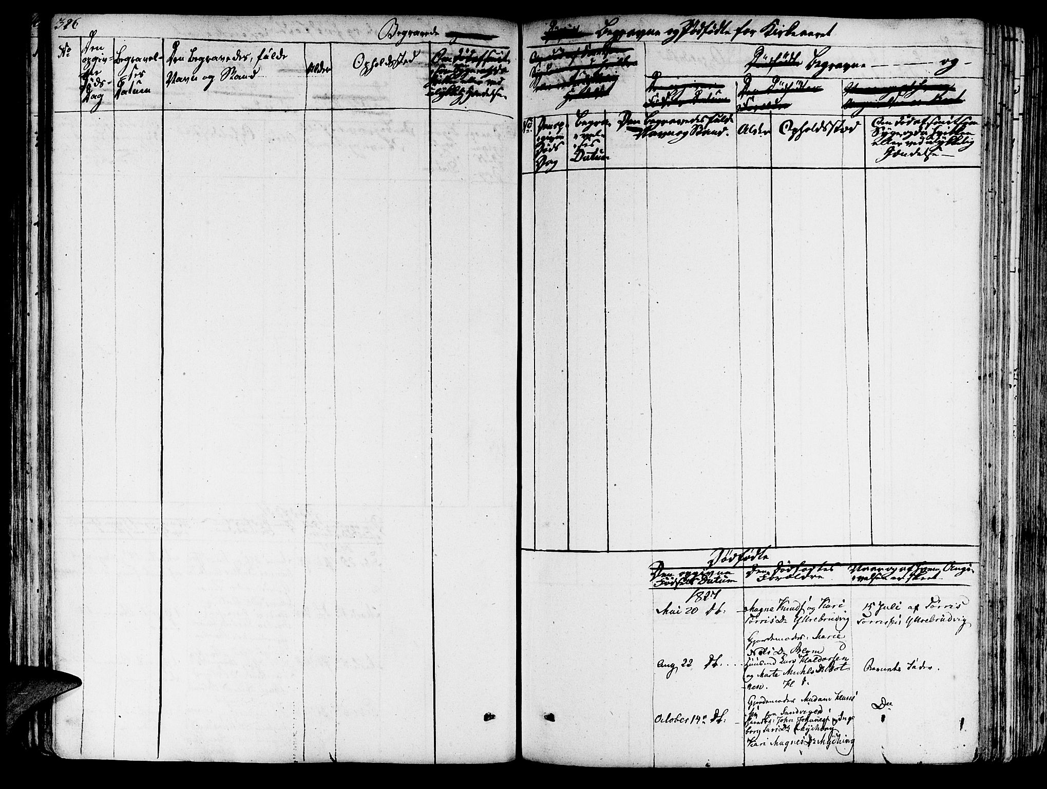 Haus sokneprestembete, AV/SAB-A-75601/H/Haa: Parish register (official) no. A 13, 1821-1827, p. 326