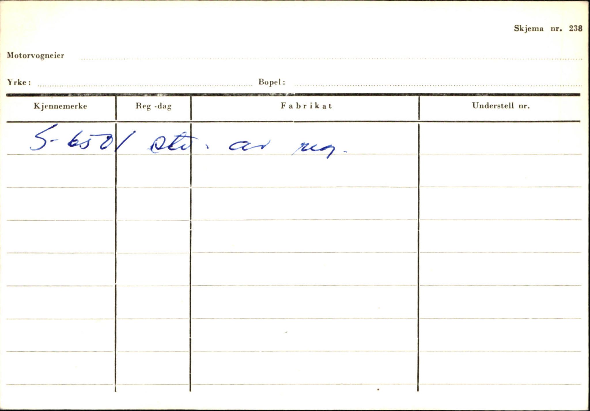 Statens vegvesen, Sogn og Fjordane vegkontor, AV/SAB-A-5301/4/F/L0125: Eigarregister Sogndal V-Å. Aurland A-Å. Fjaler A-N, 1945-1975, p. 2316