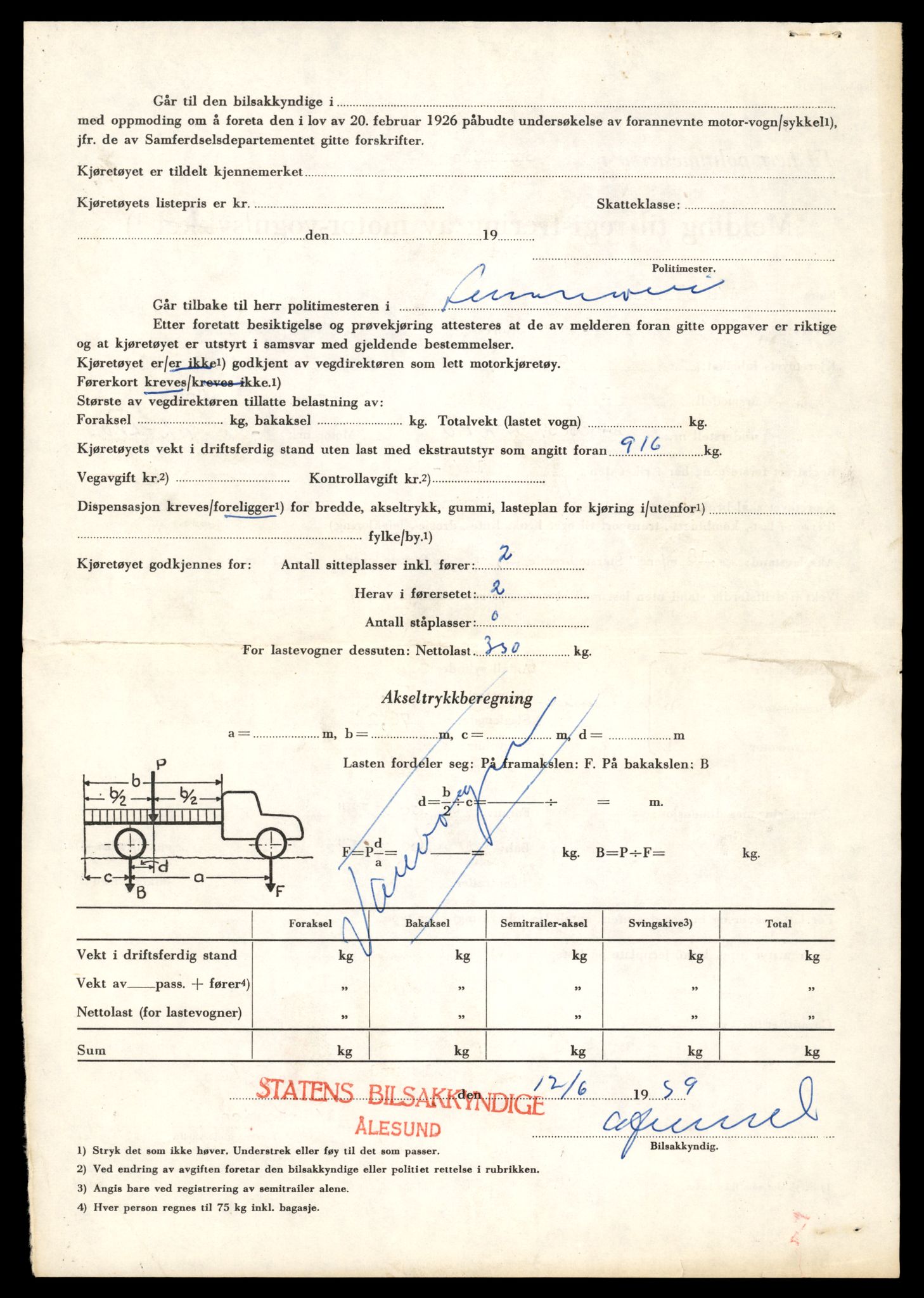 Møre og Romsdal vegkontor - Ålesund trafikkstasjon, AV/SAT-A-4099/F/Fe/L0070: Registreringskort for kjøretøy T 25570 - T 25799, 1927-1998, p. 20