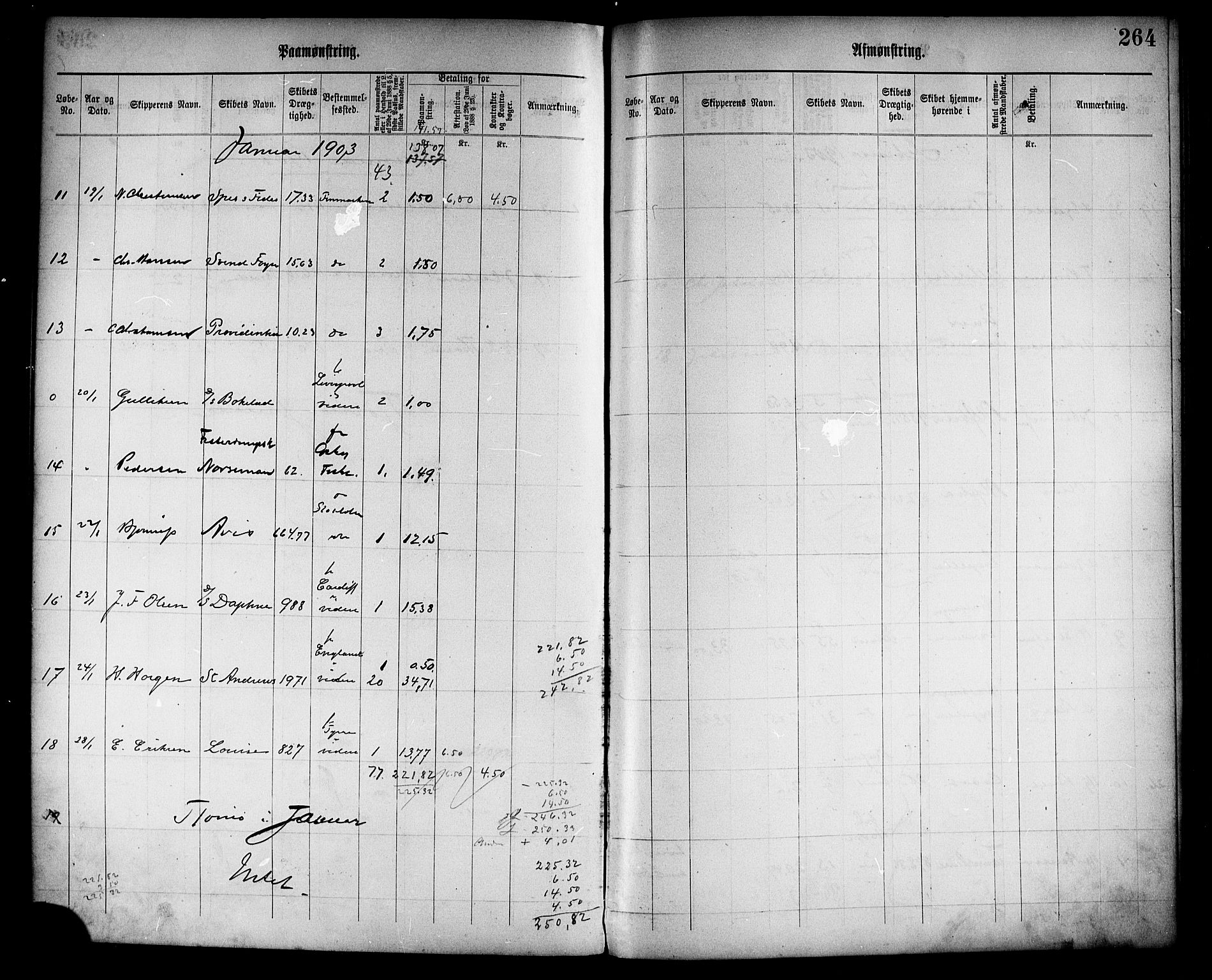 Tønsberg innrulleringskontor, AV/SAKO-A-786/H/Ha/L0005: Mønstringsjournal, 1896-1906, p. 268