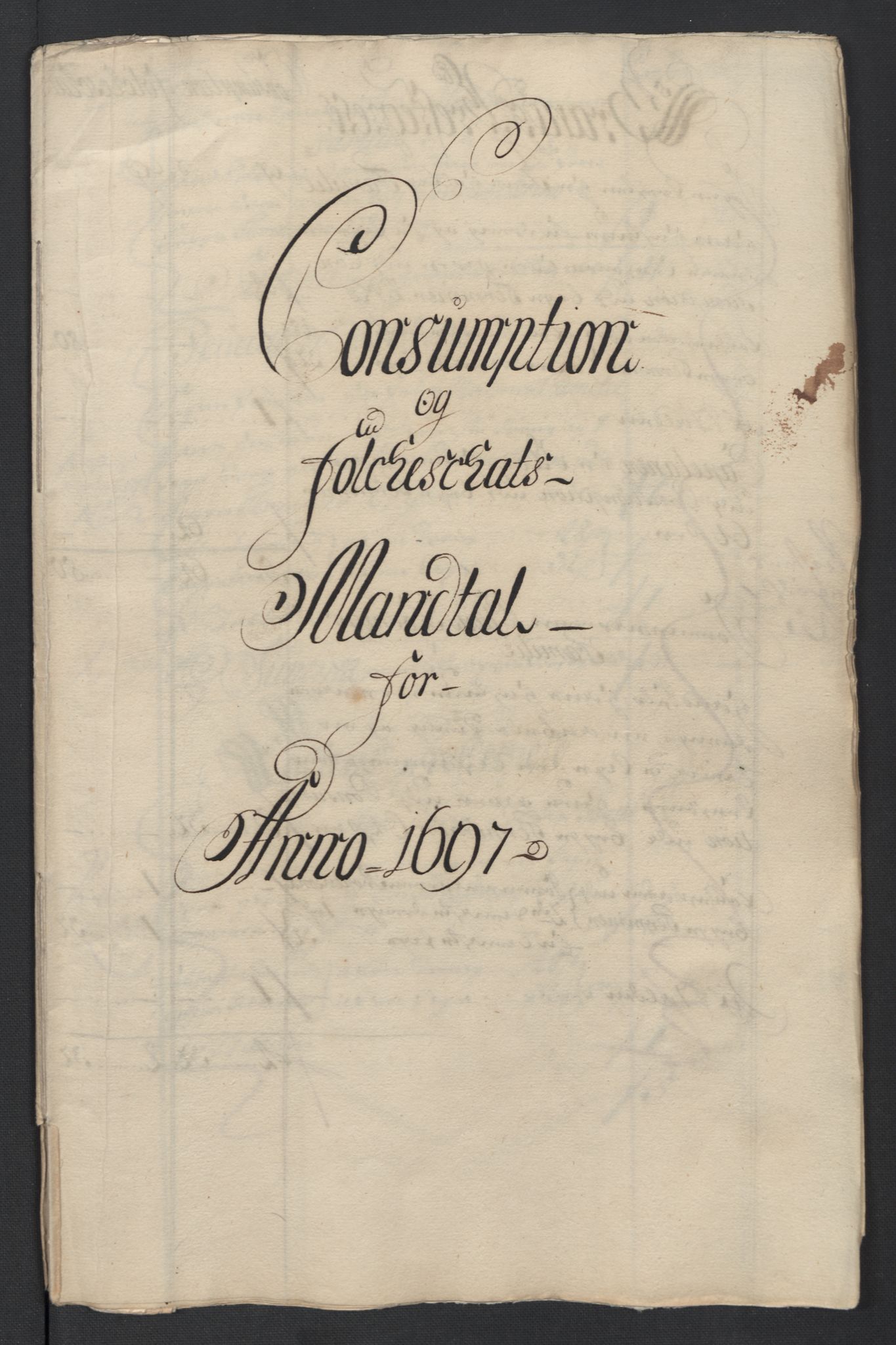 Rentekammeret inntil 1814, Reviderte regnskaper, Fogderegnskap, RA/EA-4092/R18/L1295: Fogderegnskap Hadeland, Toten og Valdres, 1697, p. 175
