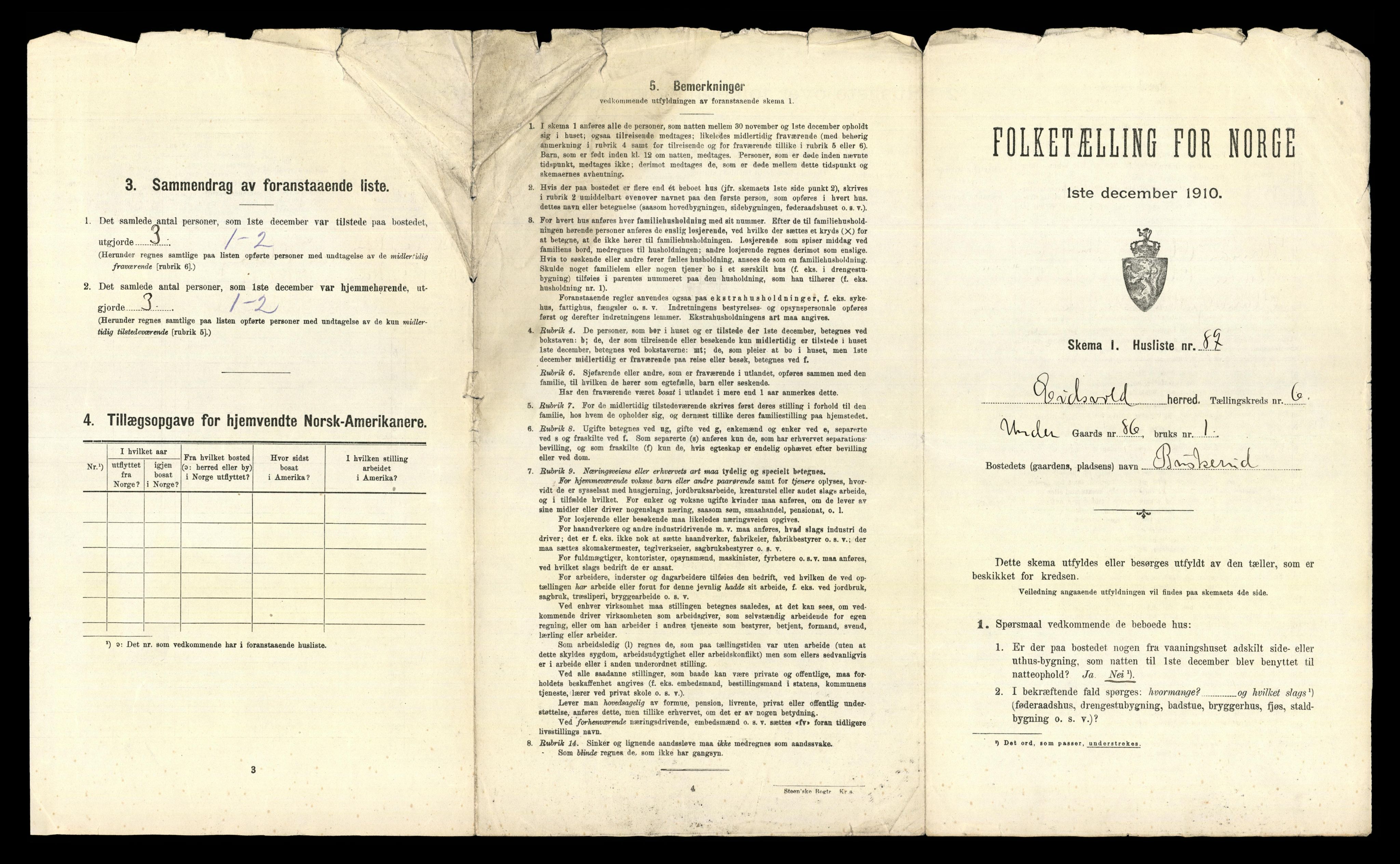 RA, 1910 census for Eidsvoll, 1910, p. 1420