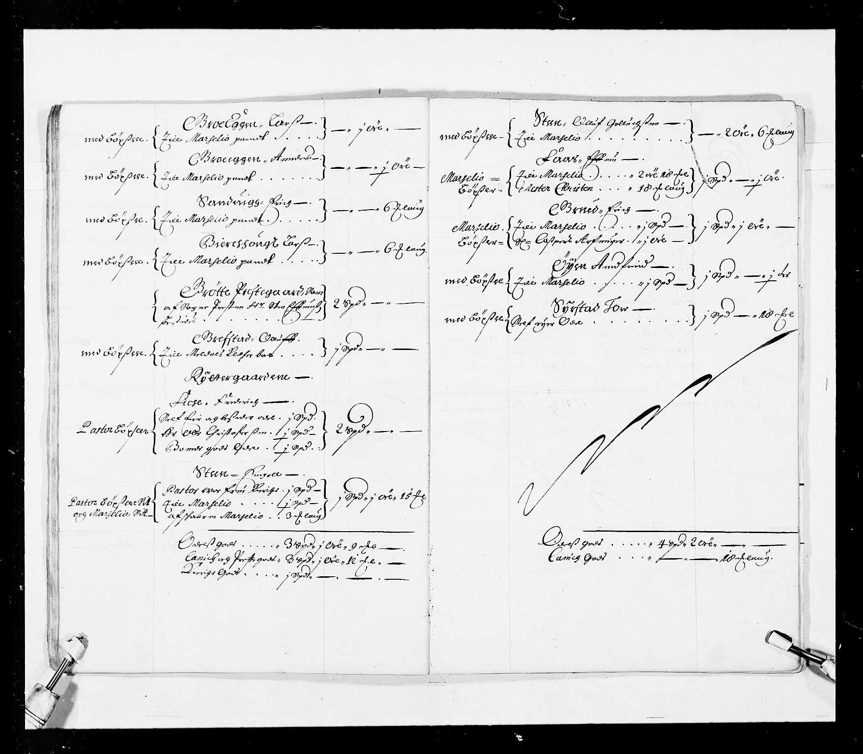 Stattholderembetet 1572-1771, AV/RA-EA-2870/Ek/L0033b/0001: Jordebøker 1662-1720: / Matrikler for Strinda, Selbu, Orkdal, Stjørdal, Gauldal og Fosen, 1670-1671, p. 104