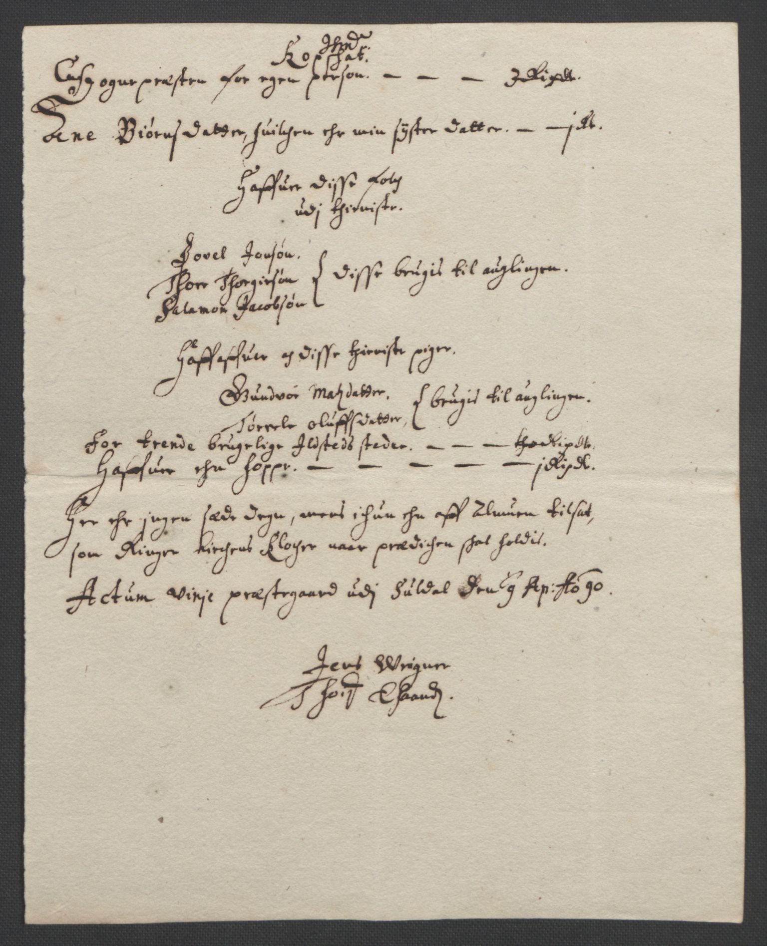 Rentekammeret inntil 1814, Reviderte regnskaper, Fogderegnskap, AV/RA-EA-4092/R47/L2856: Fogderegnskap Ryfylke, 1689-1693, p. 210