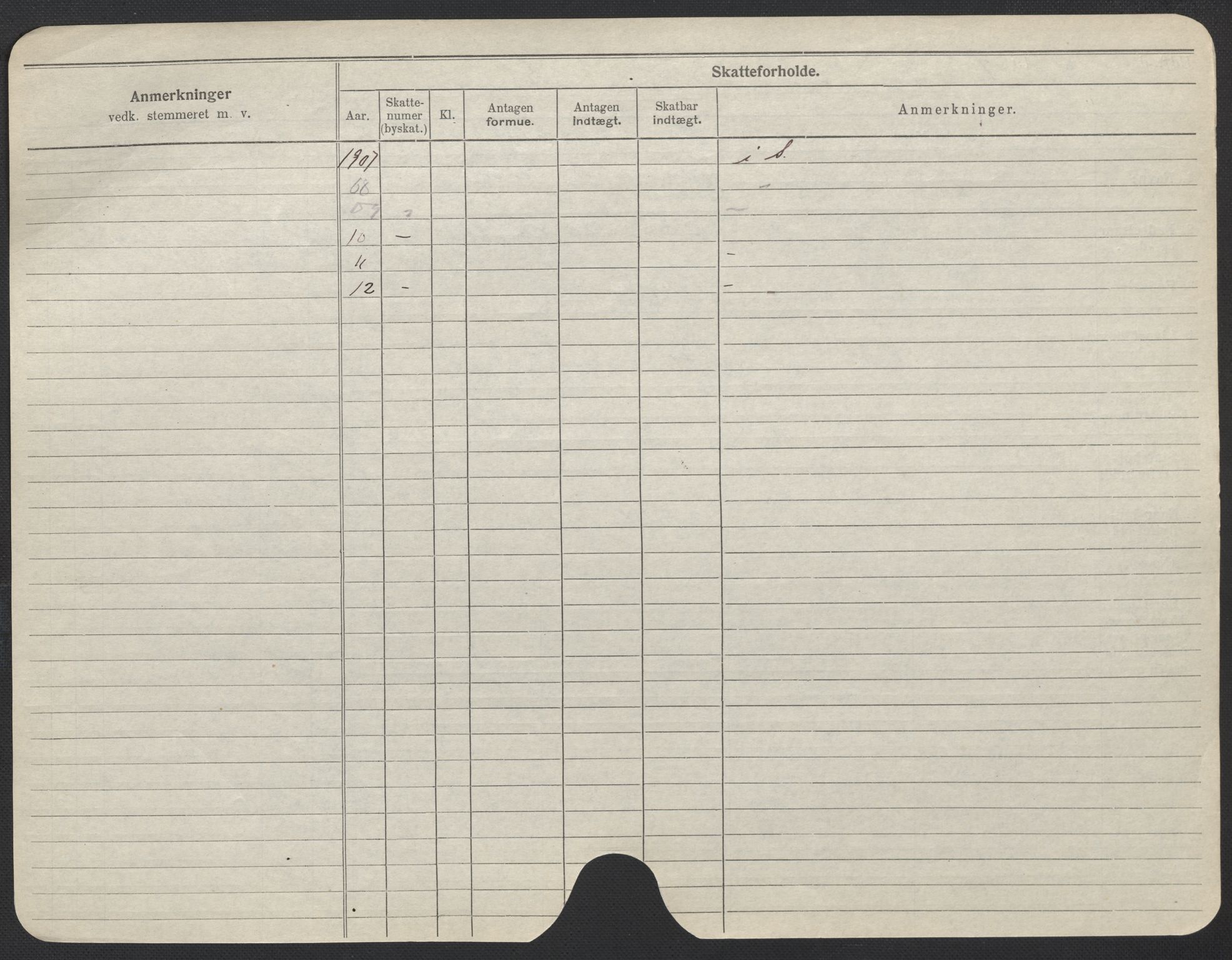 Oslo folkeregister, Registerkort, AV/SAO-A-11715/F/Fa/Fac/L0017: Kvinner, 1906-1914, p. 48b