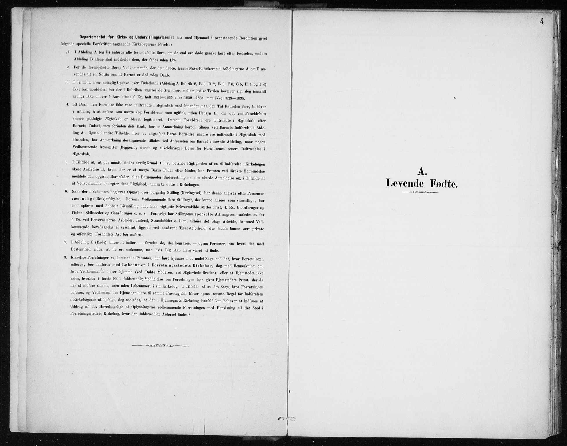 Bergen kommunale pleiehjem - stiftelsespresten, AV/SAB-A-100281: Parish register (official) no. A 2, 1887-1939, p. 4