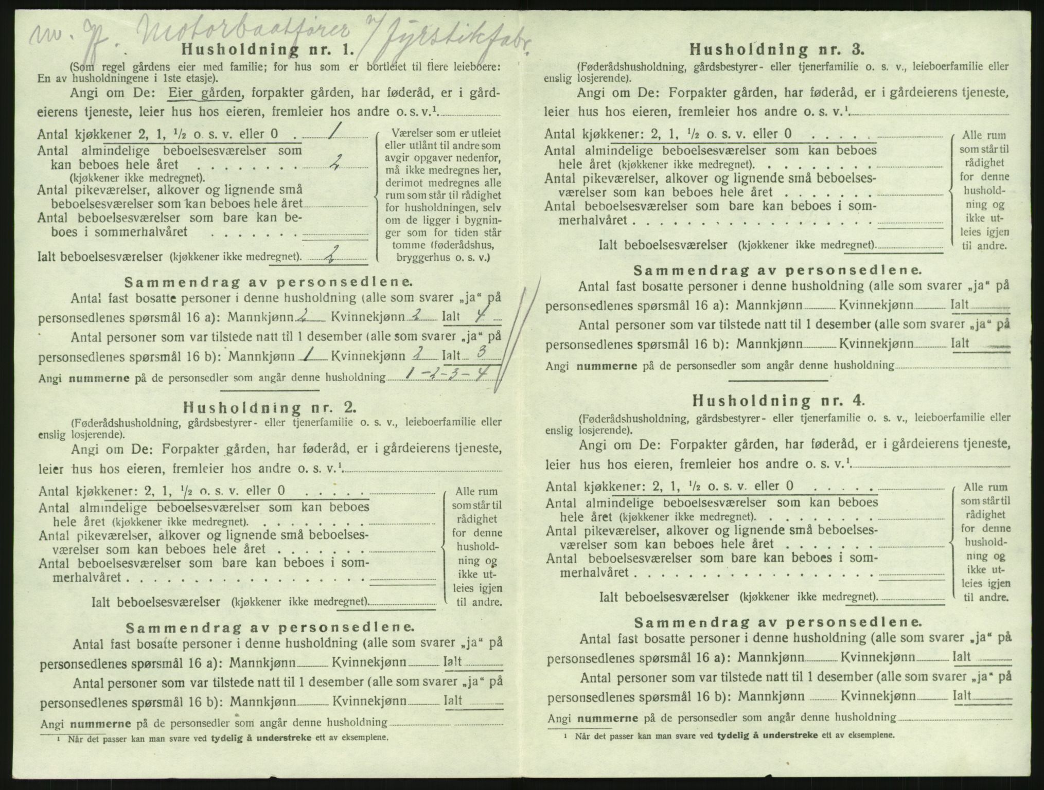 SAKO, 1920 census for Hedrum, 1920, p. 352