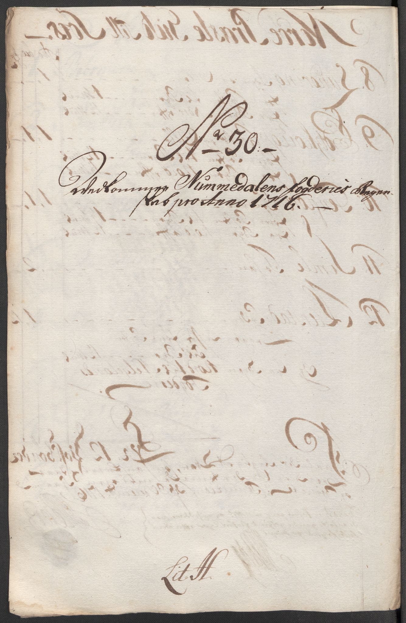 Rentekammeret inntil 1814, Reviderte regnskaper, Fogderegnskap, AV/RA-EA-4092/R64/L4437: Fogderegnskap Namdal, 1716, p. 200