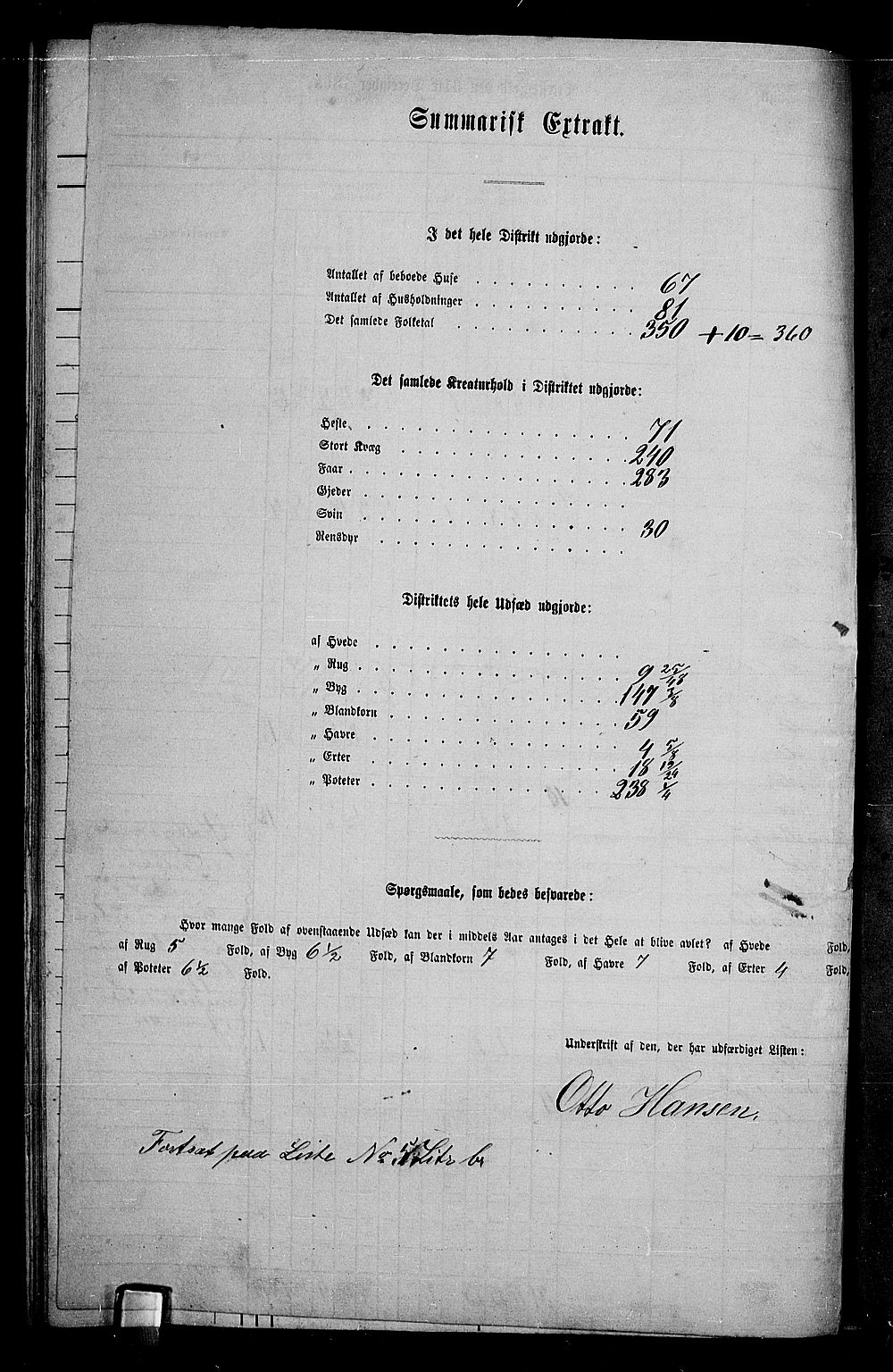 RA, 1865 census for Jevnaker, 1865, p. 123