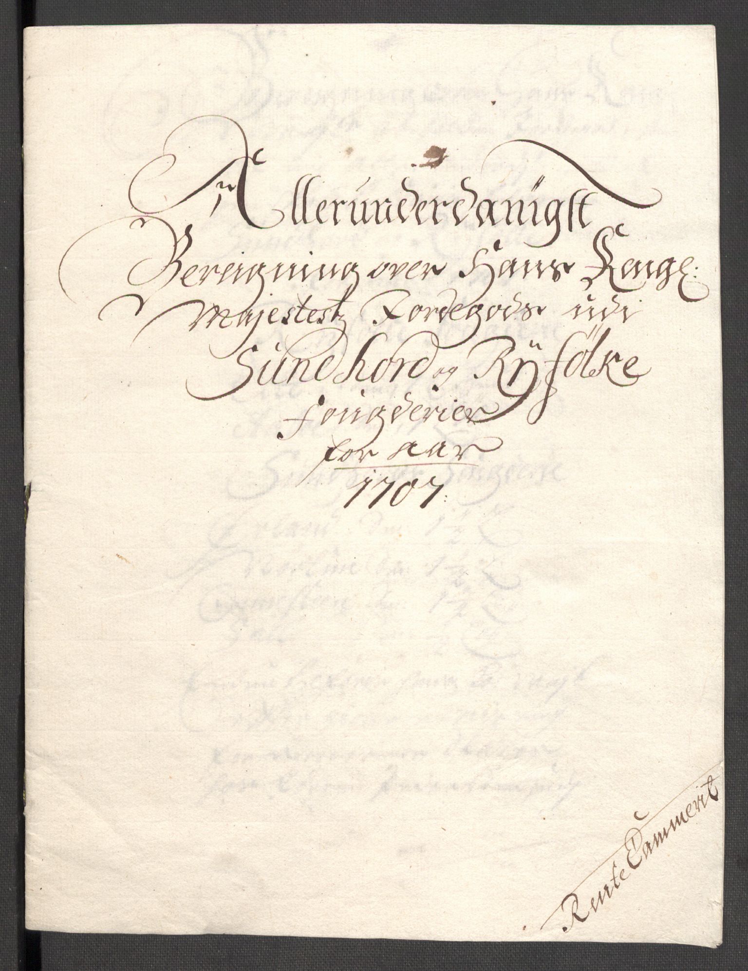 Rentekammeret inntil 1814, Reviderte regnskaper, Fogderegnskap, RA/EA-4092/R48/L2984: Fogderegnskap Sunnhordland og Hardanger, 1706-1707, p. 305