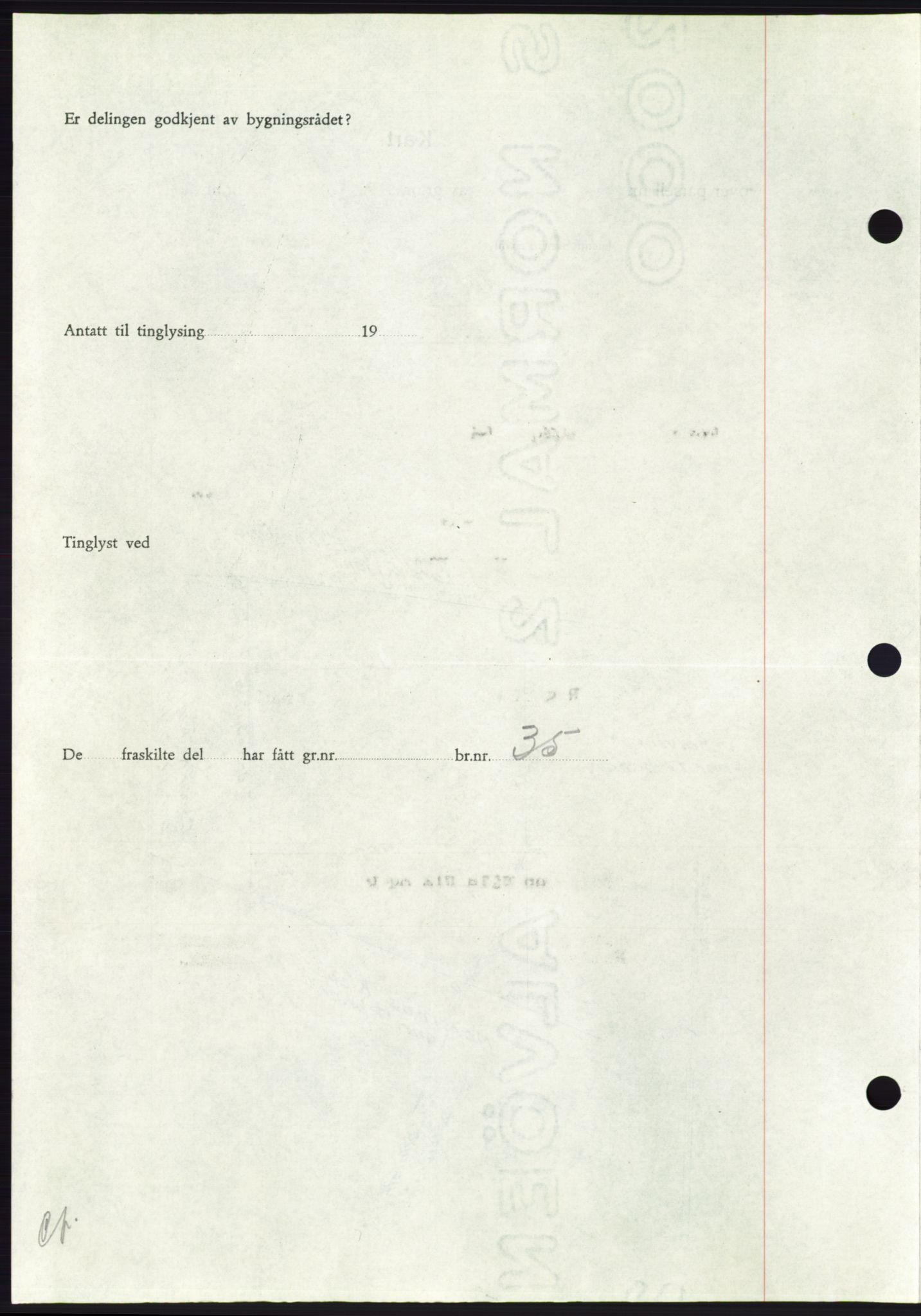 Søre Sunnmøre sorenskriveri, AV/SAT-A-4122/1/2/2C/L0104: Mortgage book no. 30A, 1956-1956, Diary no: : 1368/1956