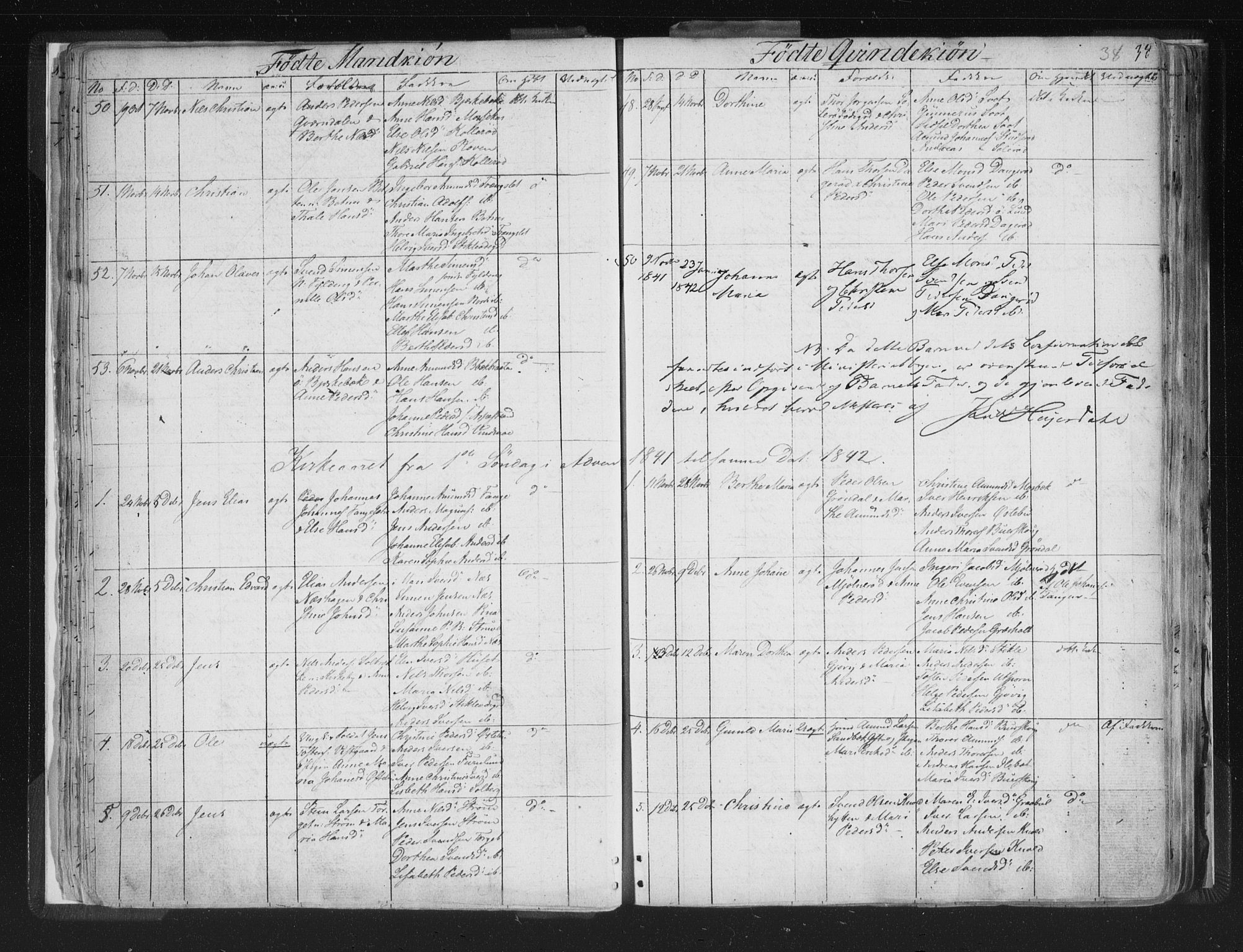 Aremark prestekontor Kirkebøker, SAO/A-10899/F/Fc/L0002: Parish register (official) no. III 2, 1834-1849, p. 38