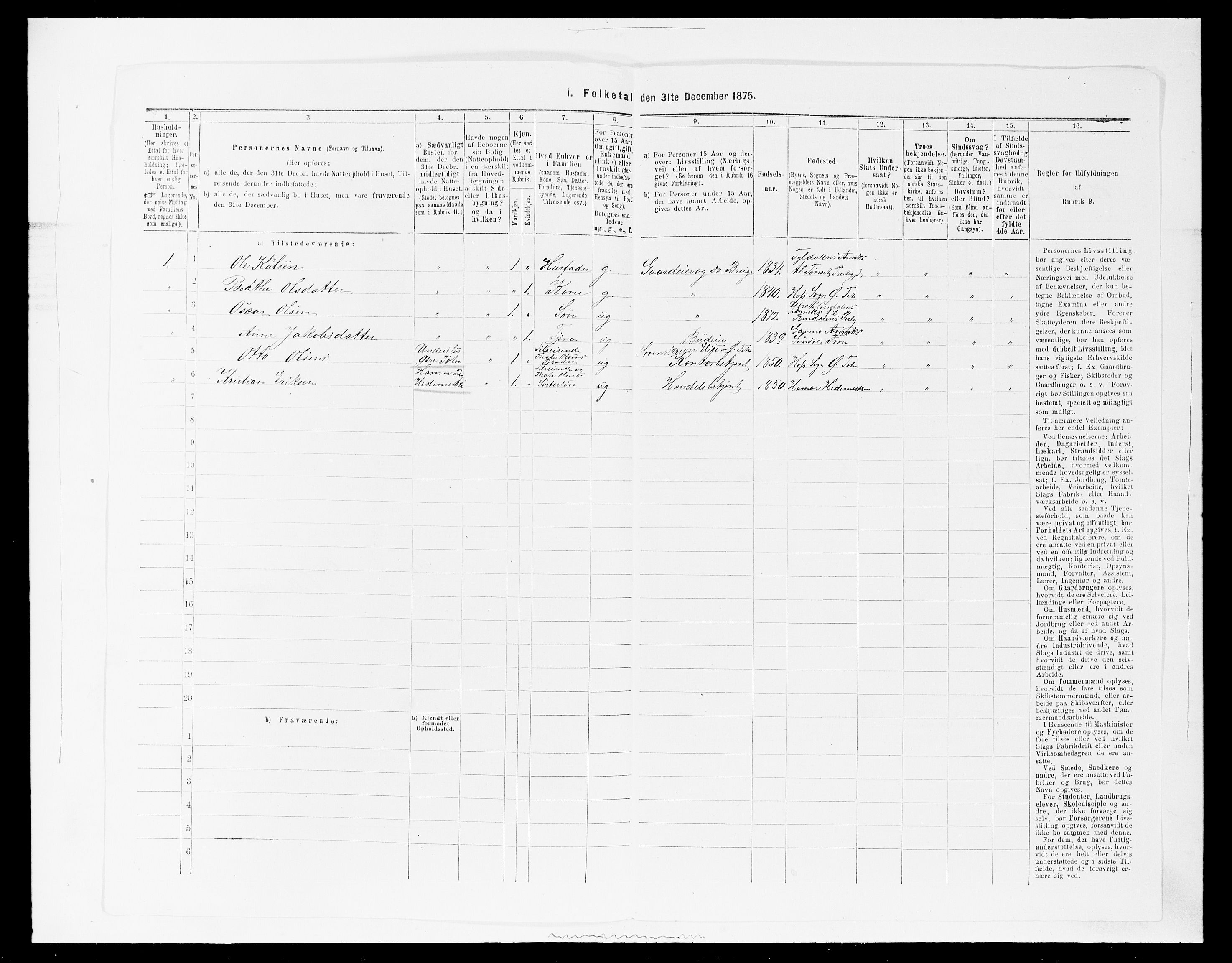 SAH, 1875 census for 0528P Østre Toten, 1875, p. 1298