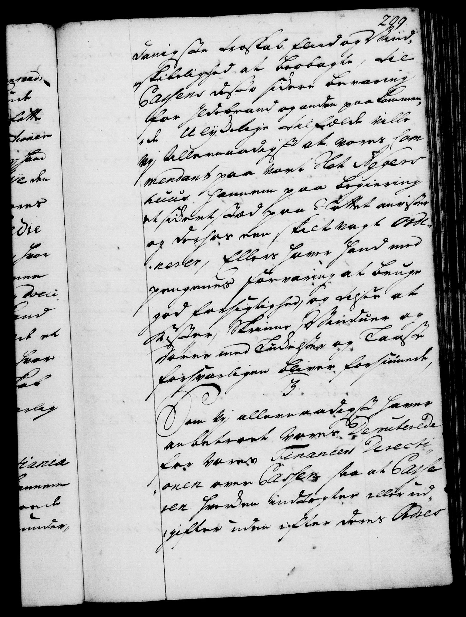 Rentekammeret, Kammerkanselliet, RA/EA-3111/G/Gg/Ggi/L0001: Norsk instruksjonsprotokoll med register (merket RK 53.34), 1720-1729, p. 299