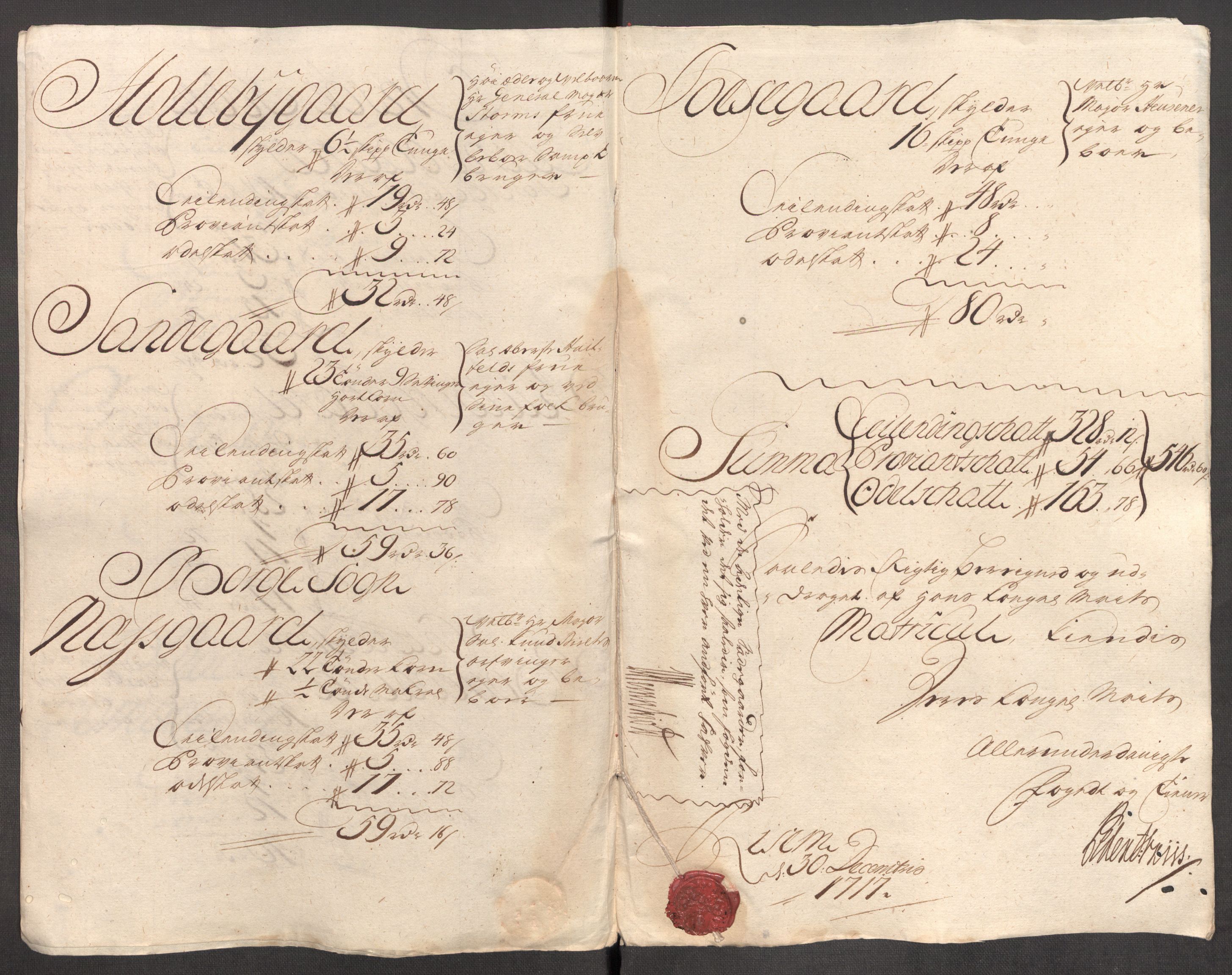 Rentekammeret inntil 1814, Reviderte regnskaper, Fogderegnskap, AV/RA-EA-4092/R04/L0141: Fogderegnskap Moss, Onsøy, Tune, Veme og Åbygge, 1717, p. 182