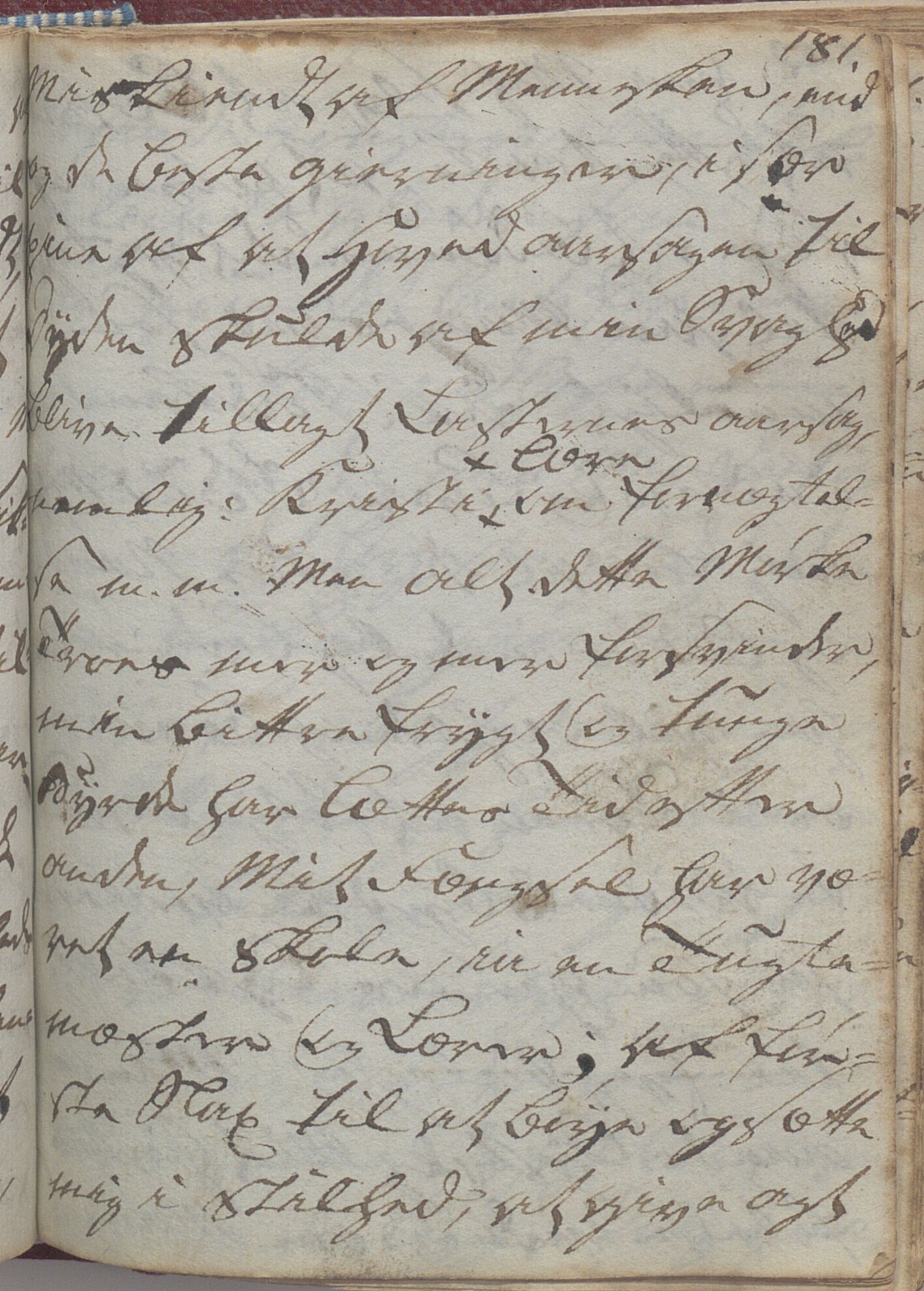 Heggtveitsamlingen, TMF/A-1007/H/L0047/0005: Kopibøker, brev etc.  / "MF I"(Kopibok frå Heggtveits samling), 1800-1823, p. 181