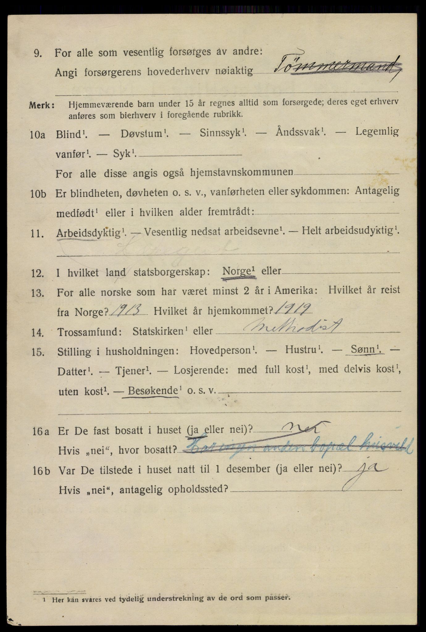 SAO, 1920 census for Sarpsborg, 1920, p. 29455