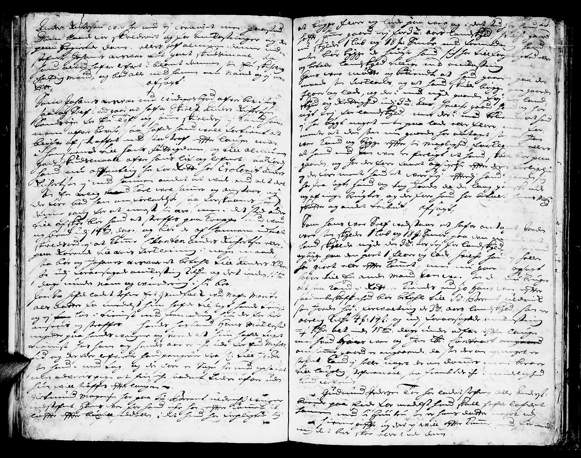 Sunnhordland sorenskrivar, AV/SAB-A-2401/1/F/Faa/L0024: Tingbøker, 1700, p. 22b-23a