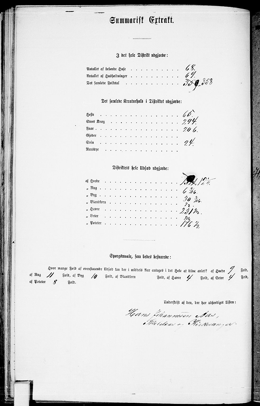 RA, 1865 census for Lardal, 1865, p. 85