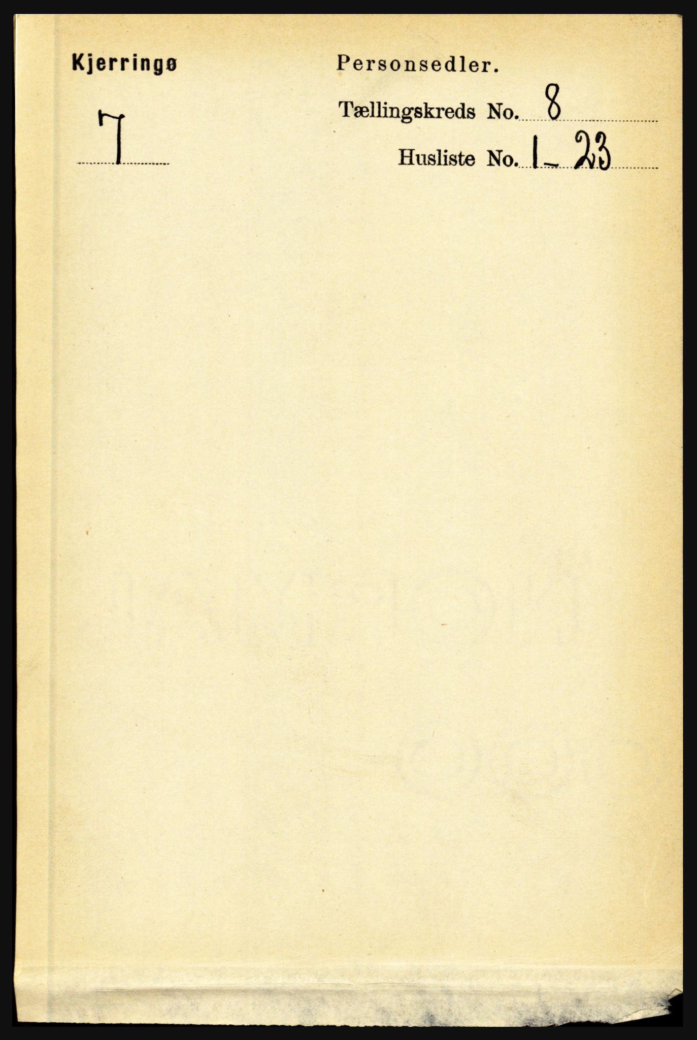 RA, 1891 census for 1846 Nordfold-Kjerringøy, 1891, p. 1982