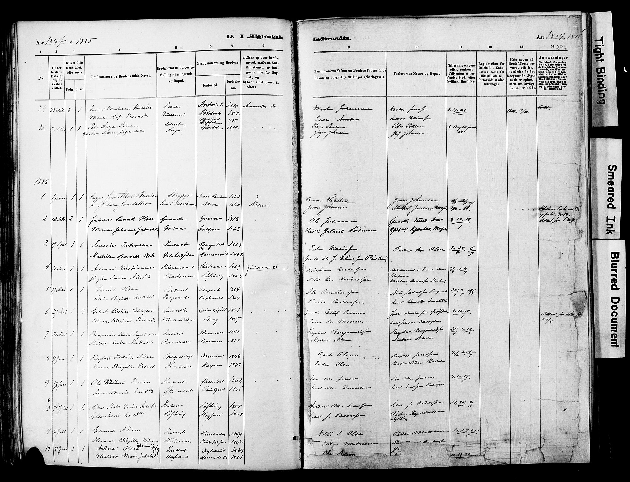 Ministerialprotokoller, klokkerbøker og fødselsregistre - Nordland, SAT/A-1459/820/L0295: Parish register (official) no. 820A16, 1880-1896, p. 297