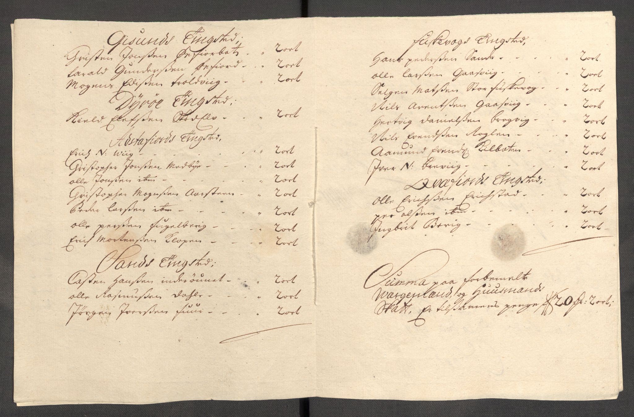 Rentekammeret inntil 1814, Reviderte regnskaper, Fogderegnskap, AV/RA-EA-4092/R68/L4757: Fogderegnskap Senja og Troms, 1708-1710, p. 41