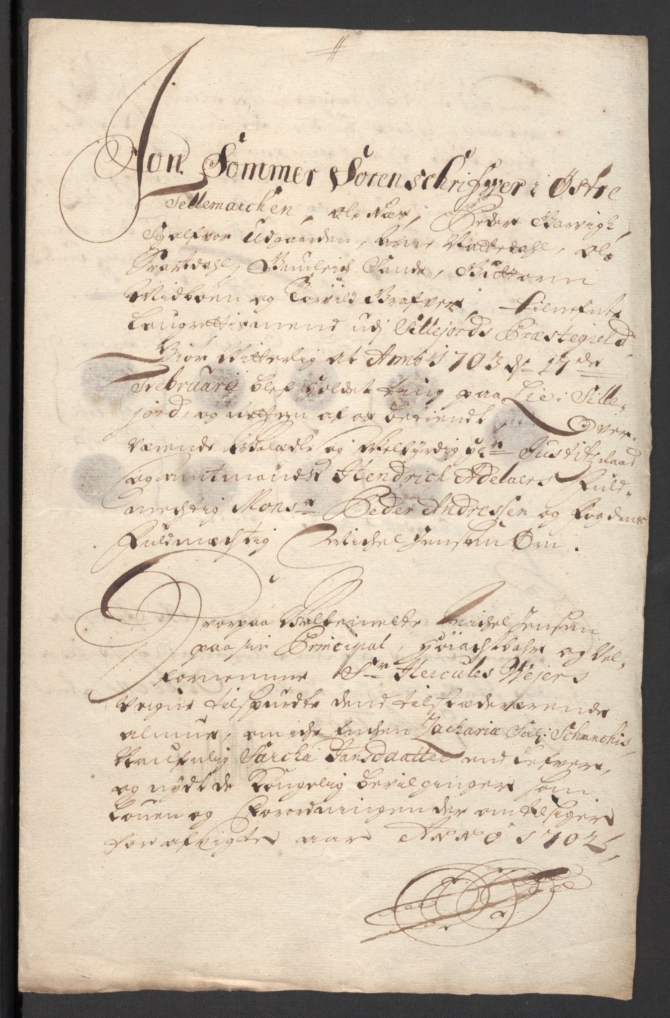 Rentekammeret inntil 1814, Reviderte regnskaper, Fogderegnskap, RA/EA-4092/R36/L2107: Fogderegnskap Øvre og Nedre Telemark og Bamble, 1702, p. 271