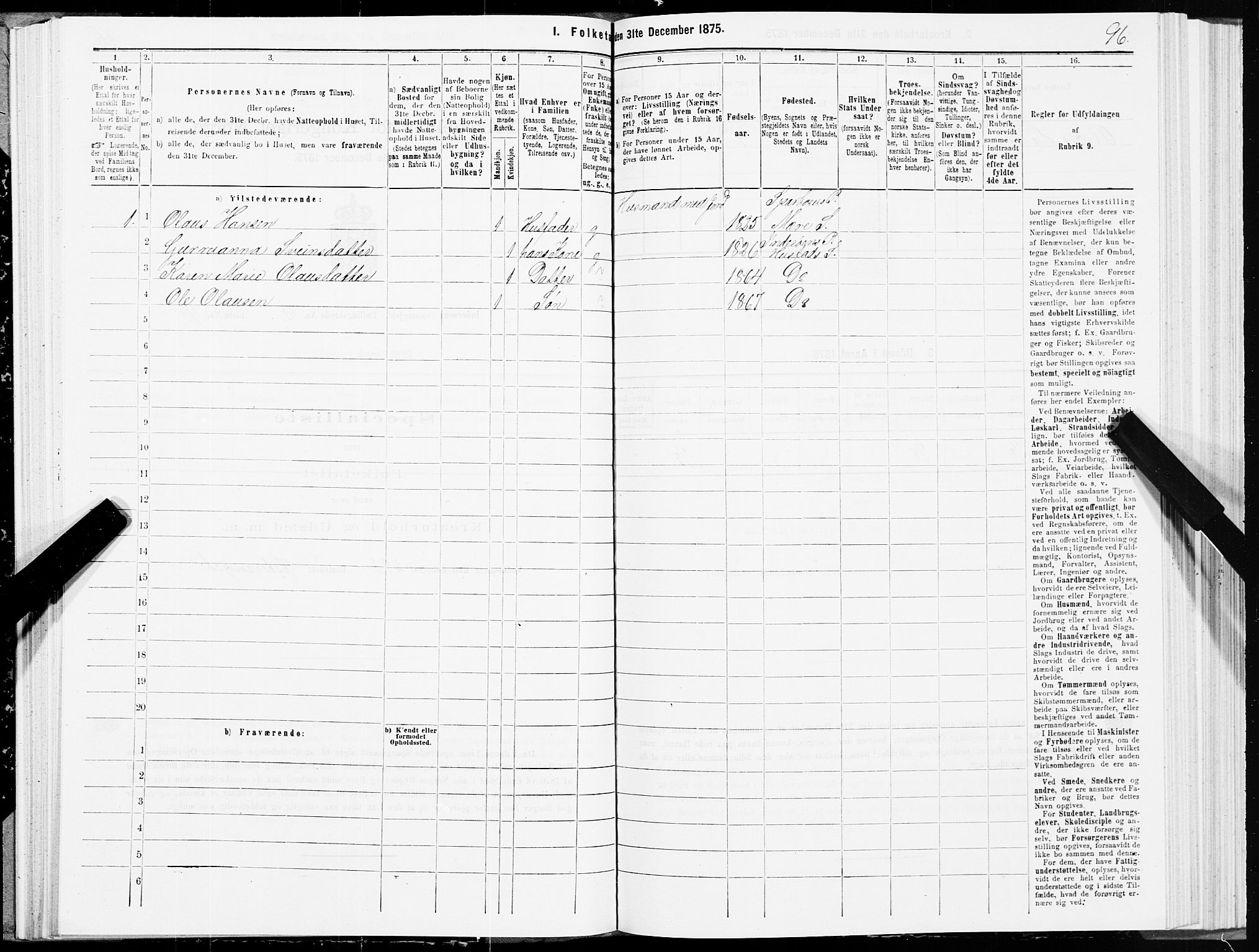 SAT, 1875 census for 1729P Inderøy, 1875, p. 6096