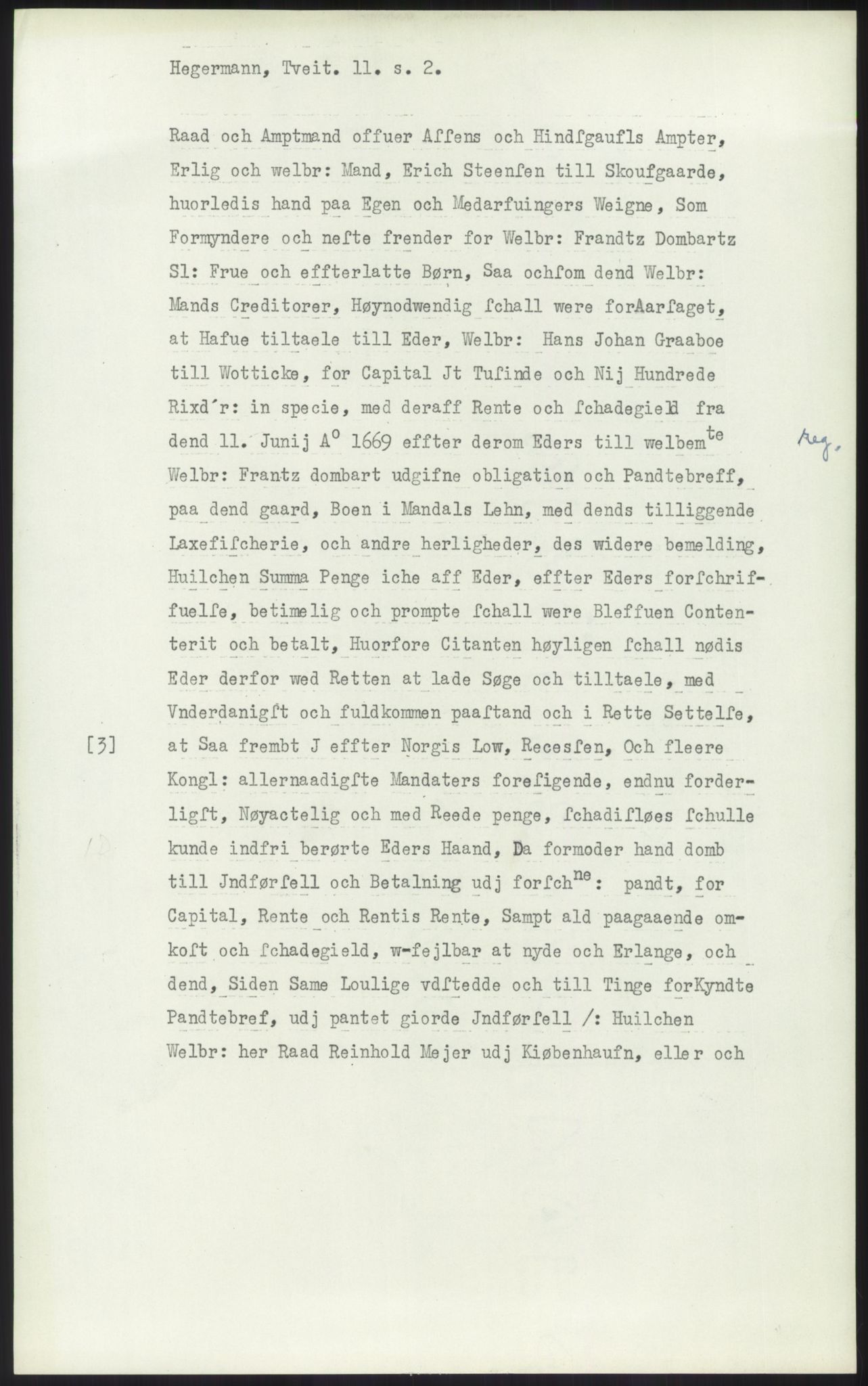 Samlinger til kildeutgivelse, Diplomavskriftsamlingen, RA/EA-4053/H/Ha, p. 1458