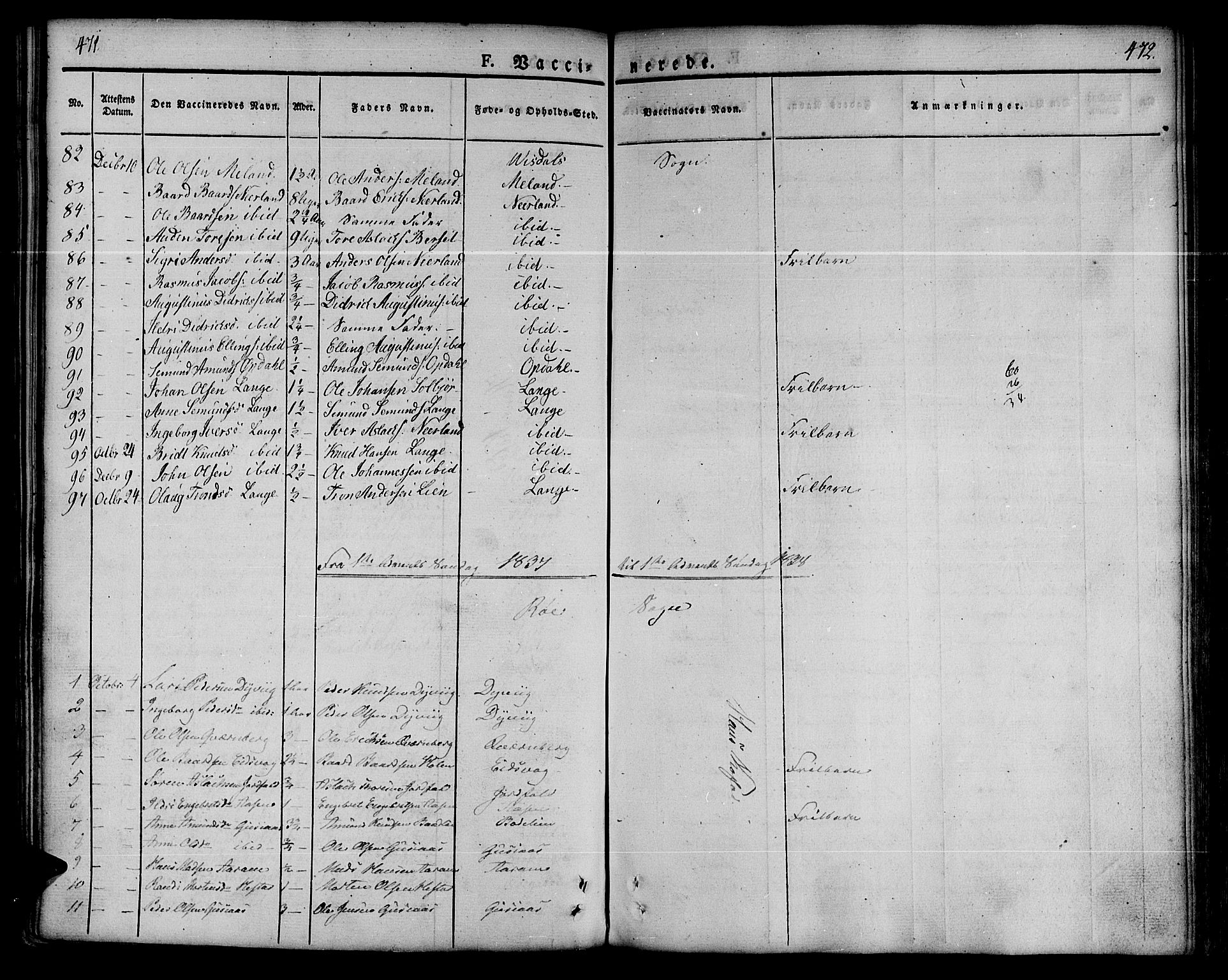 Ministerialprotokoller, klokkerbøker og fødselsregistre - Møre og Romsdal, SAT/A-1454/551/L0624: Parish register (official) no. 551A04, 1831-1845, p. 471-472