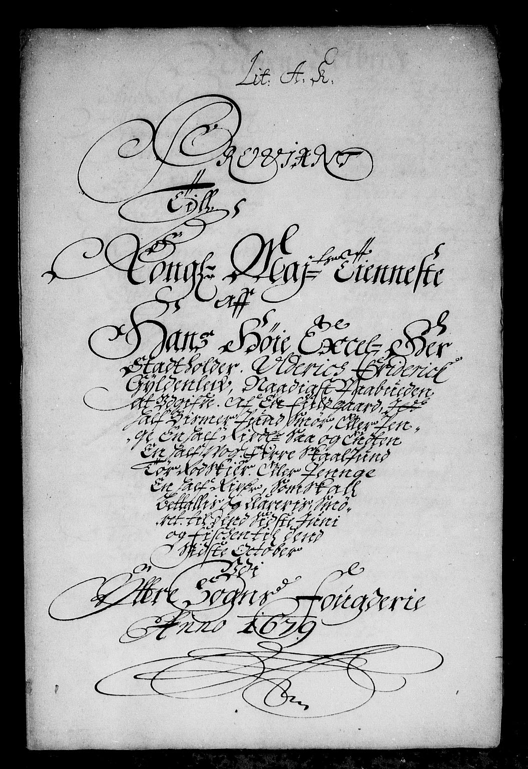 Rentekammeret inntil 1814, Reviderte regnskaper, Stiftamtstueregnskaper, Bergen stiftamt, RA/EA-6043/R/Rc/L0056: Bergen stiftamt, 1678-1679