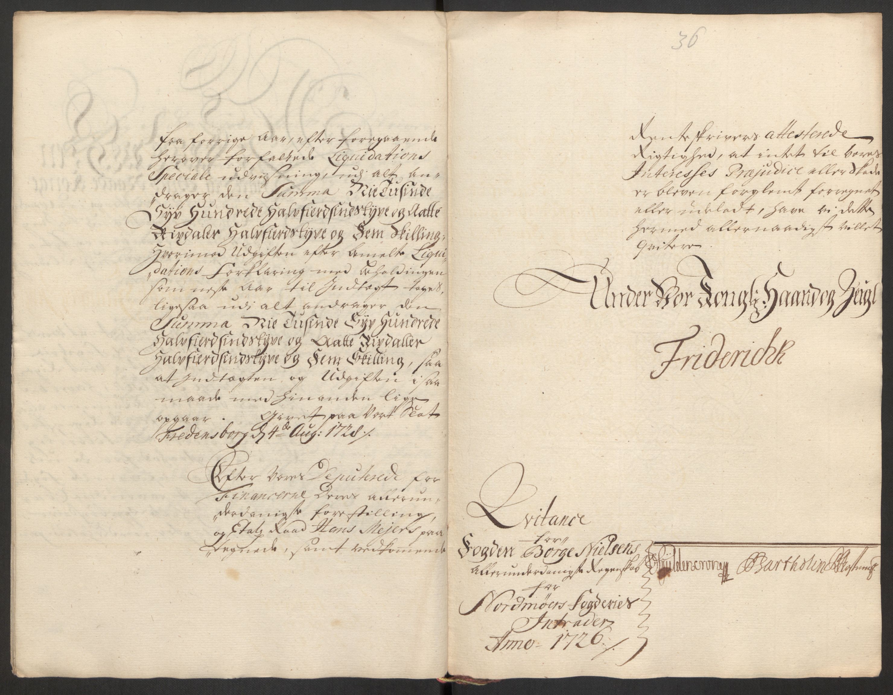 Rentekammeret inntil 1814, Reviderte regnskaper, Fogderegnskap, AV/RA-EA-4092/R56/L3759: Fogderegnskap Nordmøre, 1726, p. 19