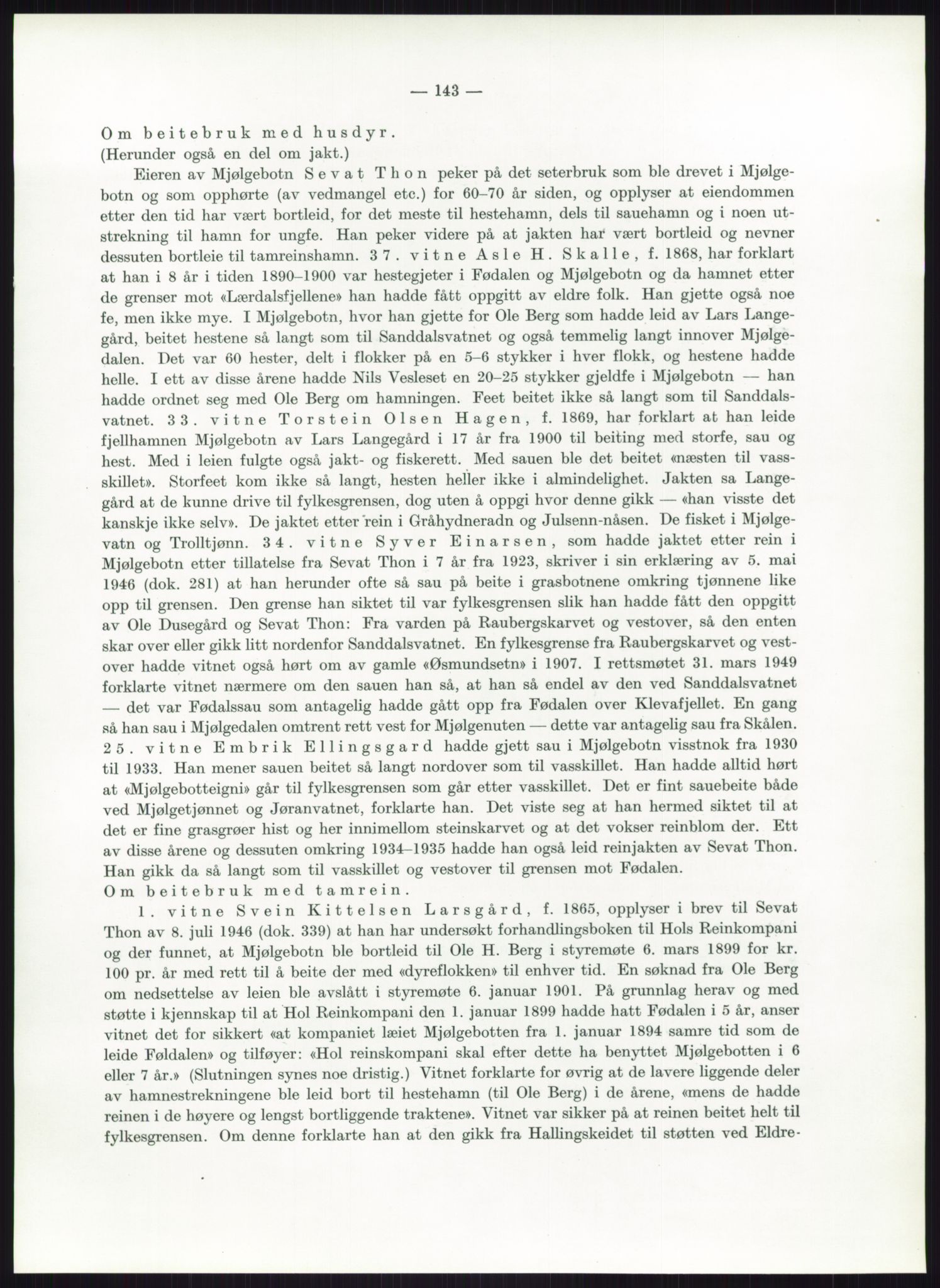 Høyfjellskommisjonen, AV/RA-S-1546/X/Xa/L0001: Nr. 1-33, 1909-1953, p. 6622