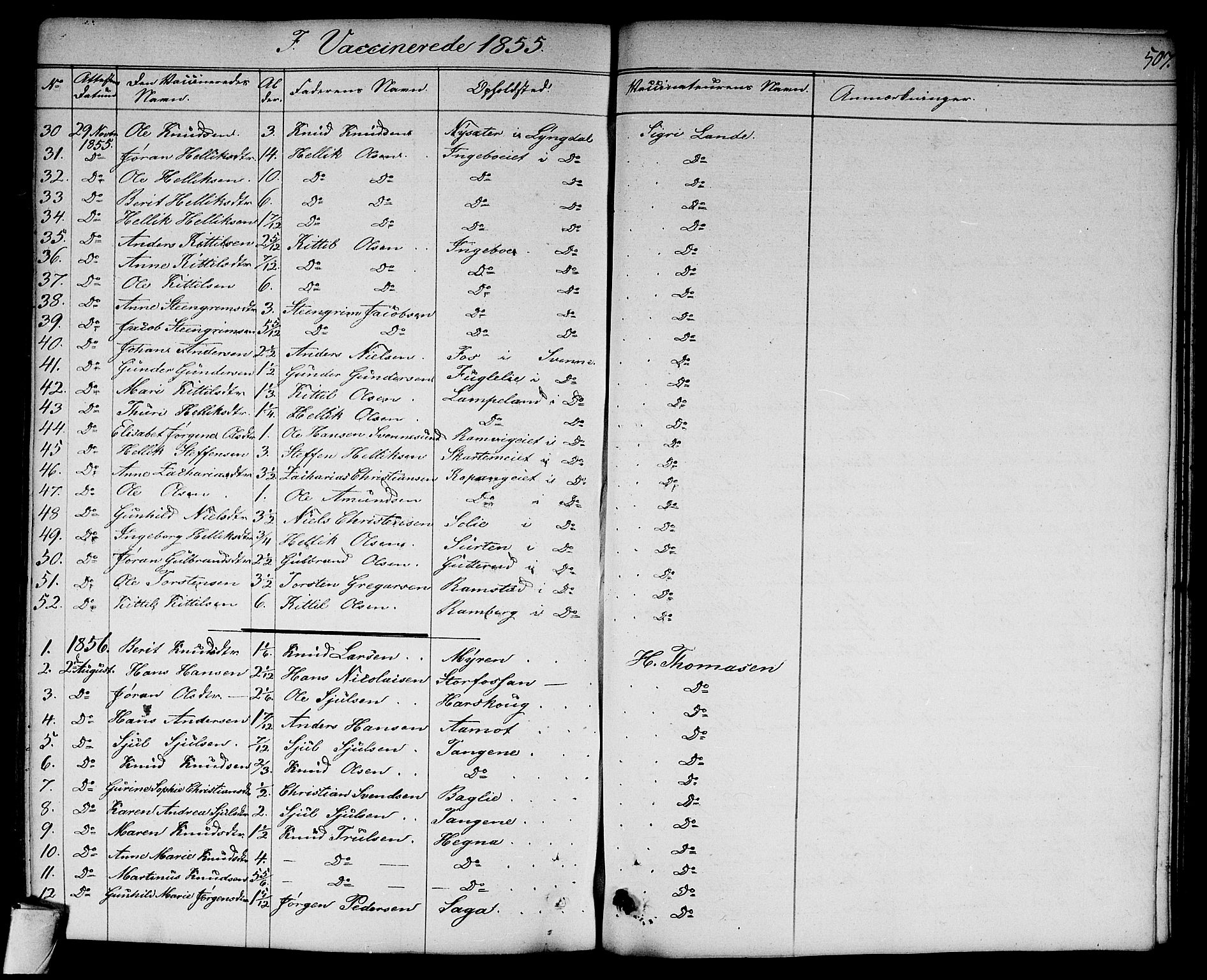 Flesberg kirkebøker, SAKO/A-18/G/Ga/L0002: Parish register (copy) no. I 2, 1834-1860, p. 507
