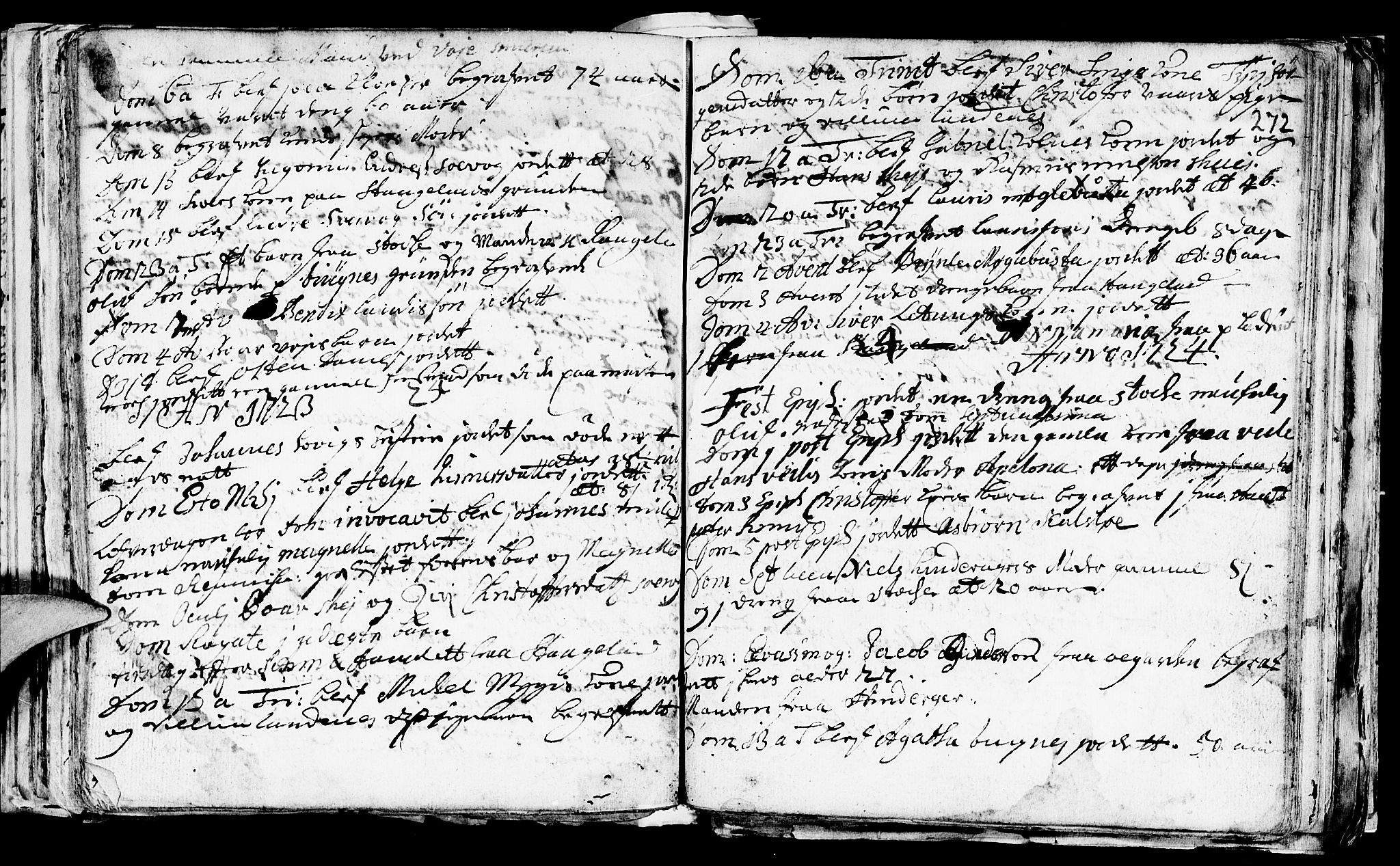 Avaldsnes sokneprestkontor, AV/SAST-A -101851/H/Ha/Haa/L0001: Parish register (official) no. A 1, 1711-1764, p. 272